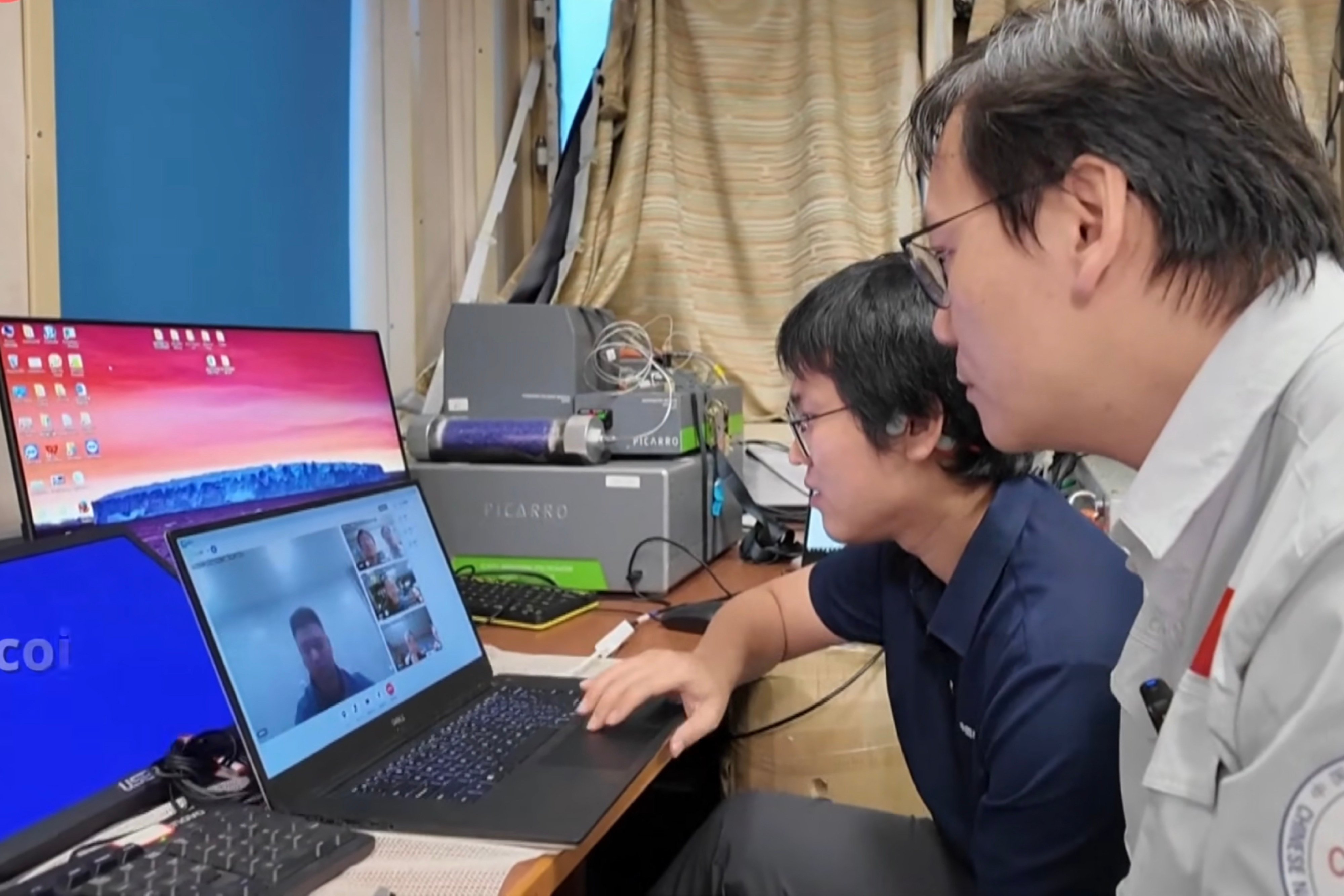 The test was the first publicly reported demonstration of the Guowang constellation since satellite launches began in December 2024. Photo: CCTV