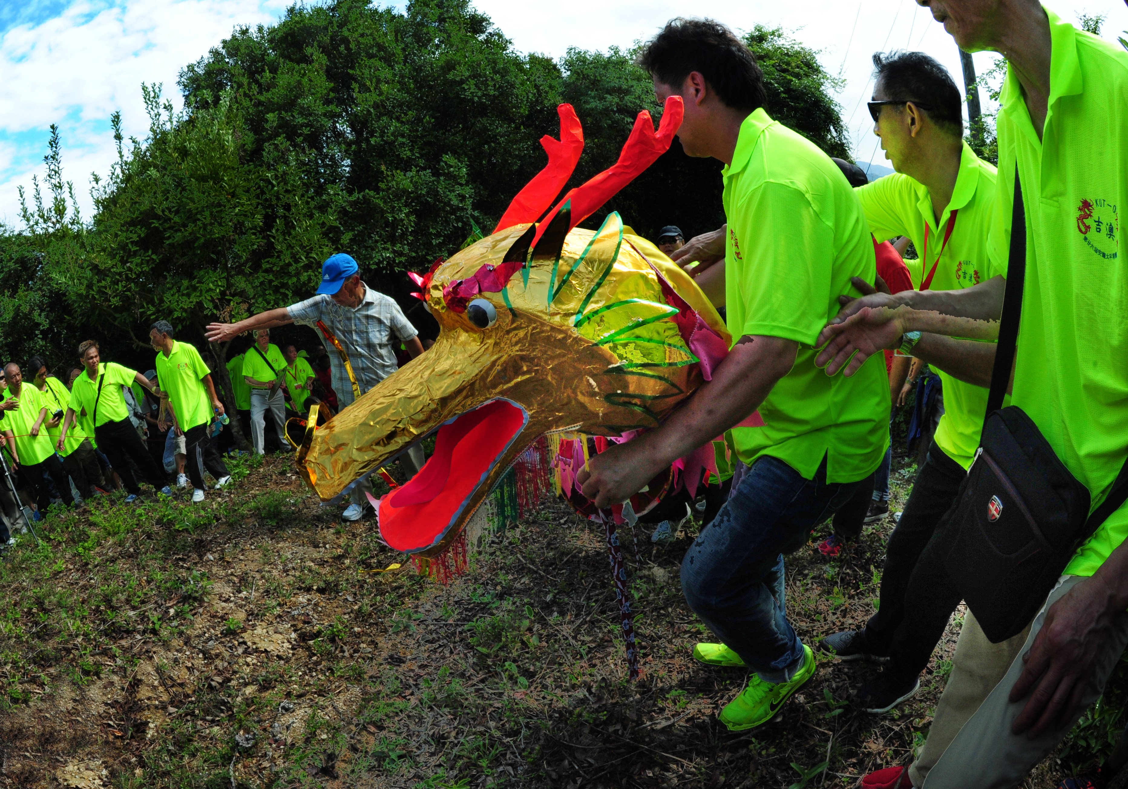 On Lung Ching Chiu, or the ritual for settling the dragon, during the Dajiao Festival on Hong Kong's Kat O island in 2016. Photo: The Conservancy Association
