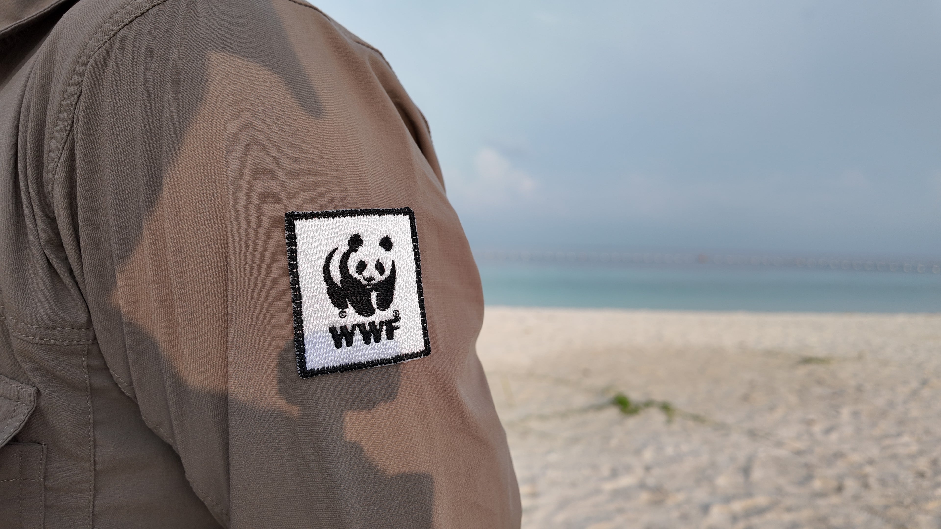 A WWF-Malaysia official in Sabah. Photo: Ushar Daniele
