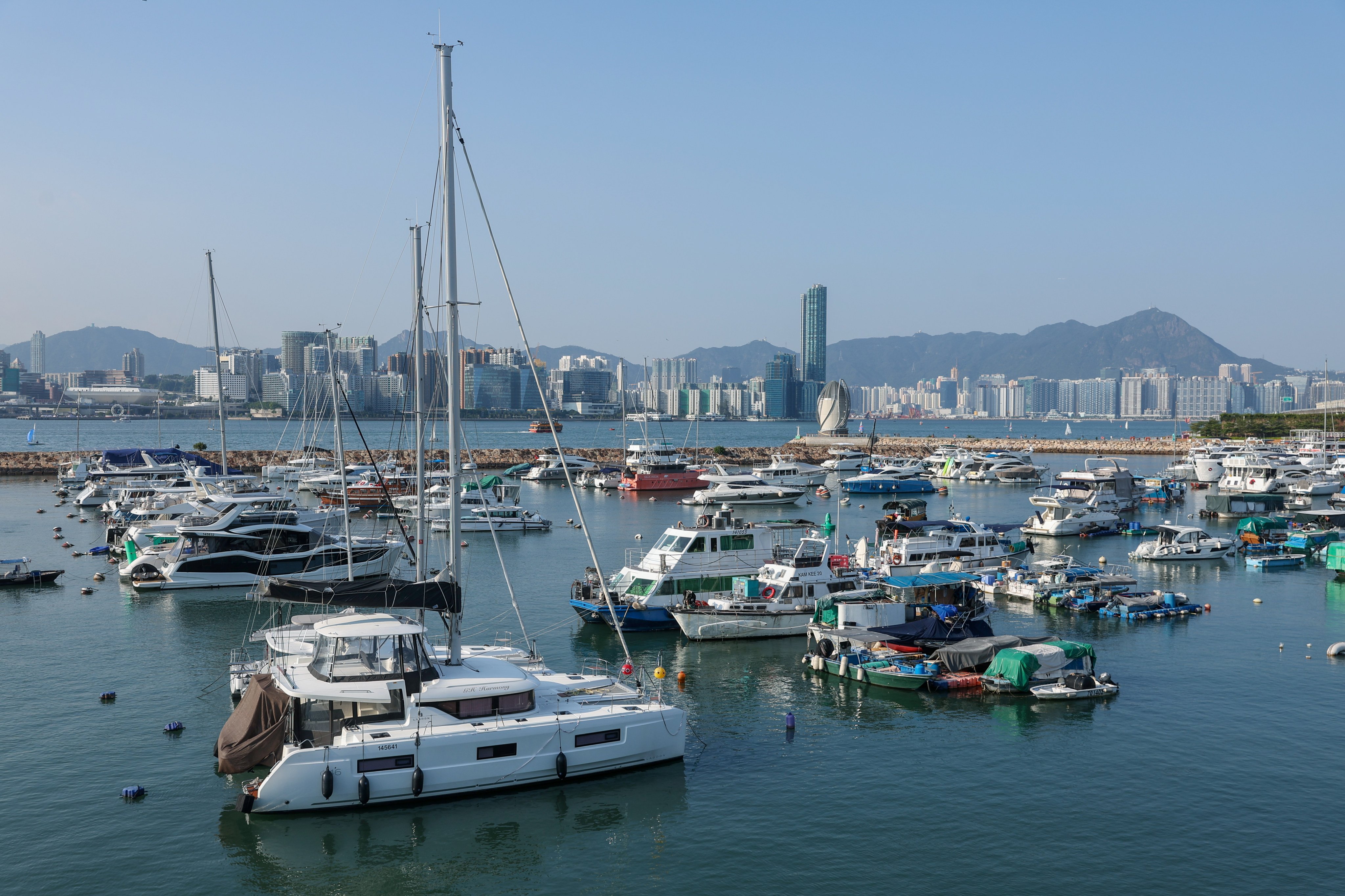 Guangdong-registered yachts will be allowed to sail into Hong Kong waters from next Friday. Photo: Edmond So