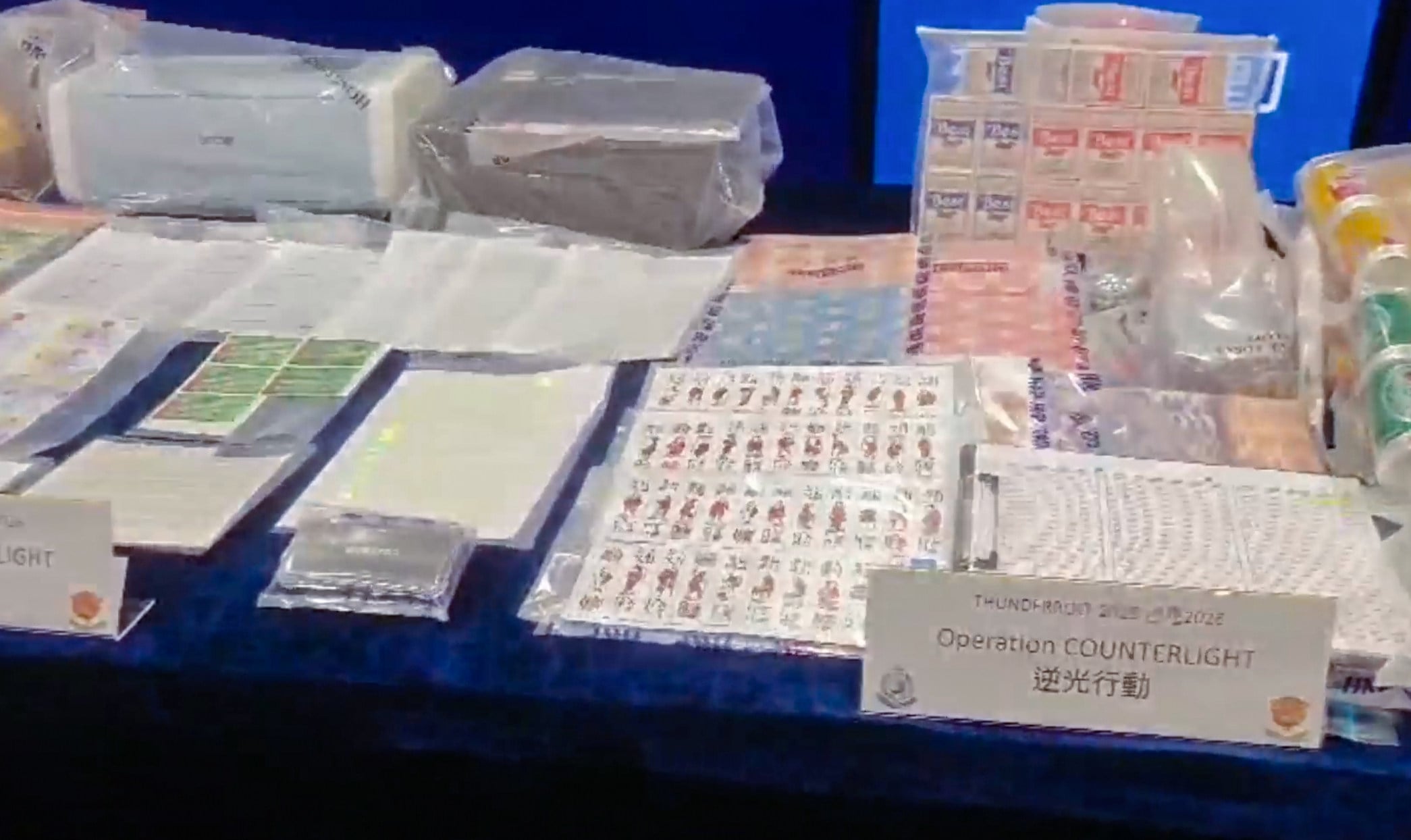 Hong Kong police have arrested 127 people in a six-month undercover operation against a Vietnamese-led crime syndicate accused of running loan-sharking rackets. Photo: Hong Kong Police