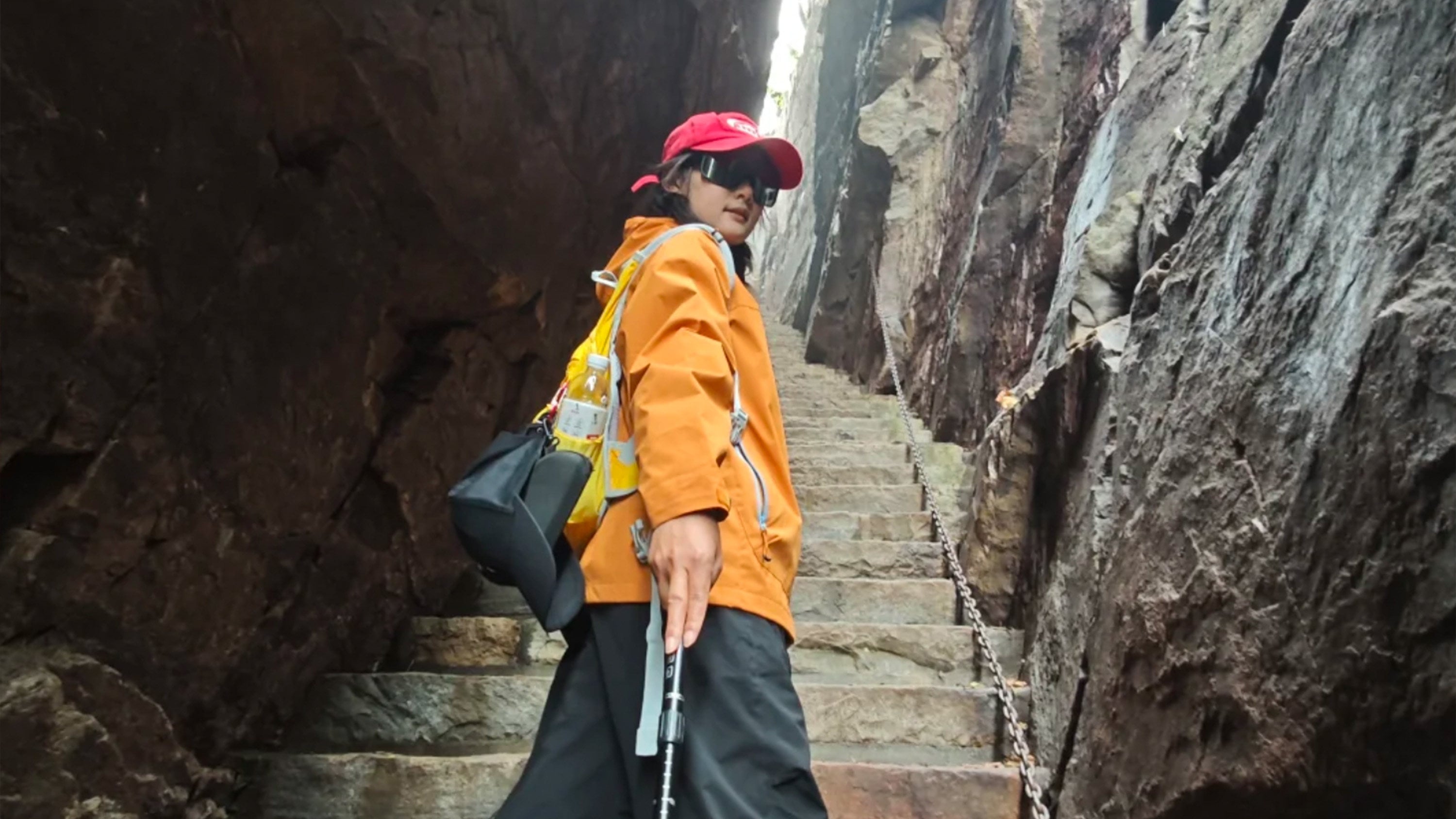 A Chinese woman has captured the admiration of social media after successfully scaling five of China’s most famous mountains, across five different provinces, in just five days. Photo: RedNote