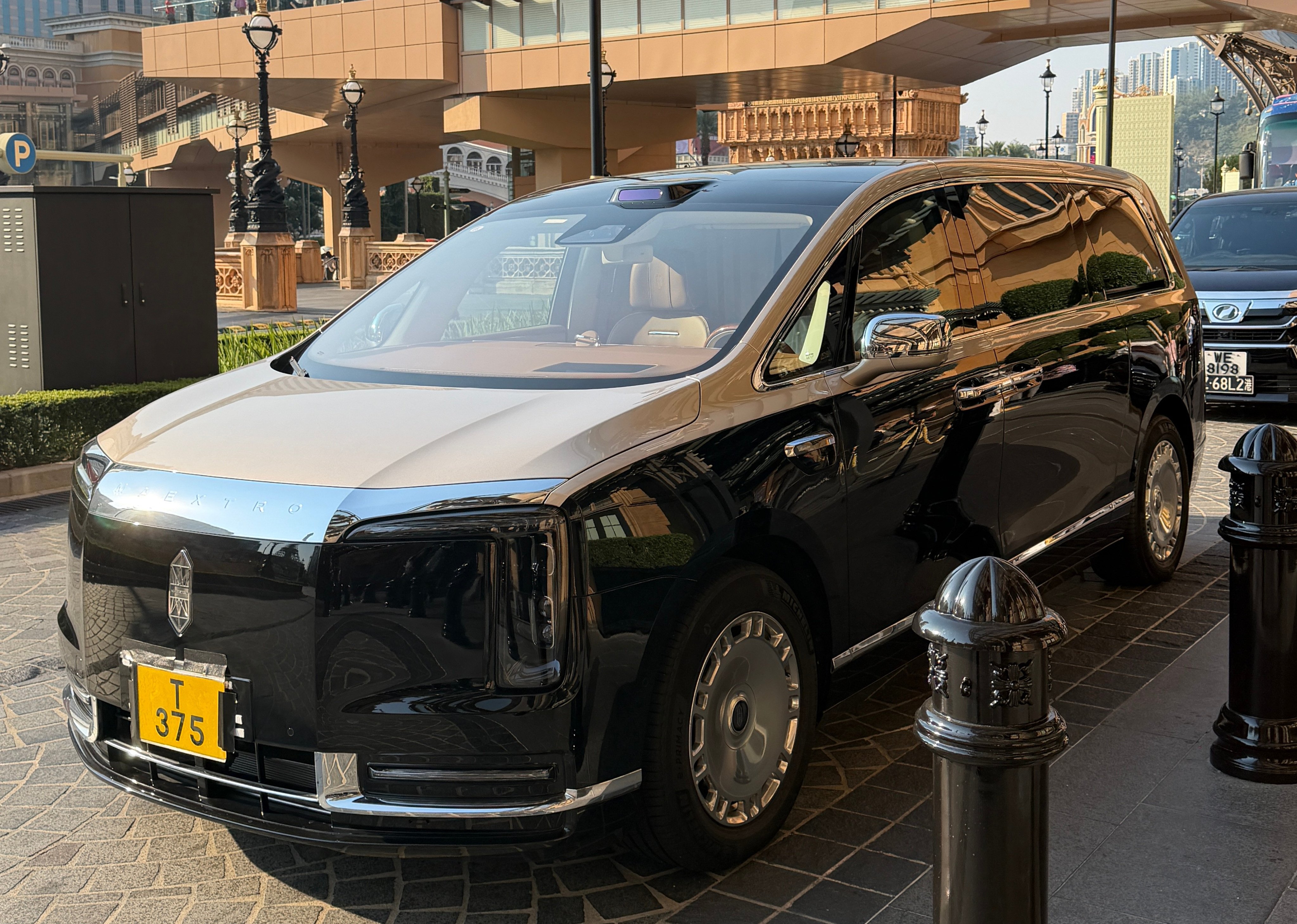 The Maextro V800 multipurpose vehicle is one of the priciest EVs in mainland China. Photo: Handout