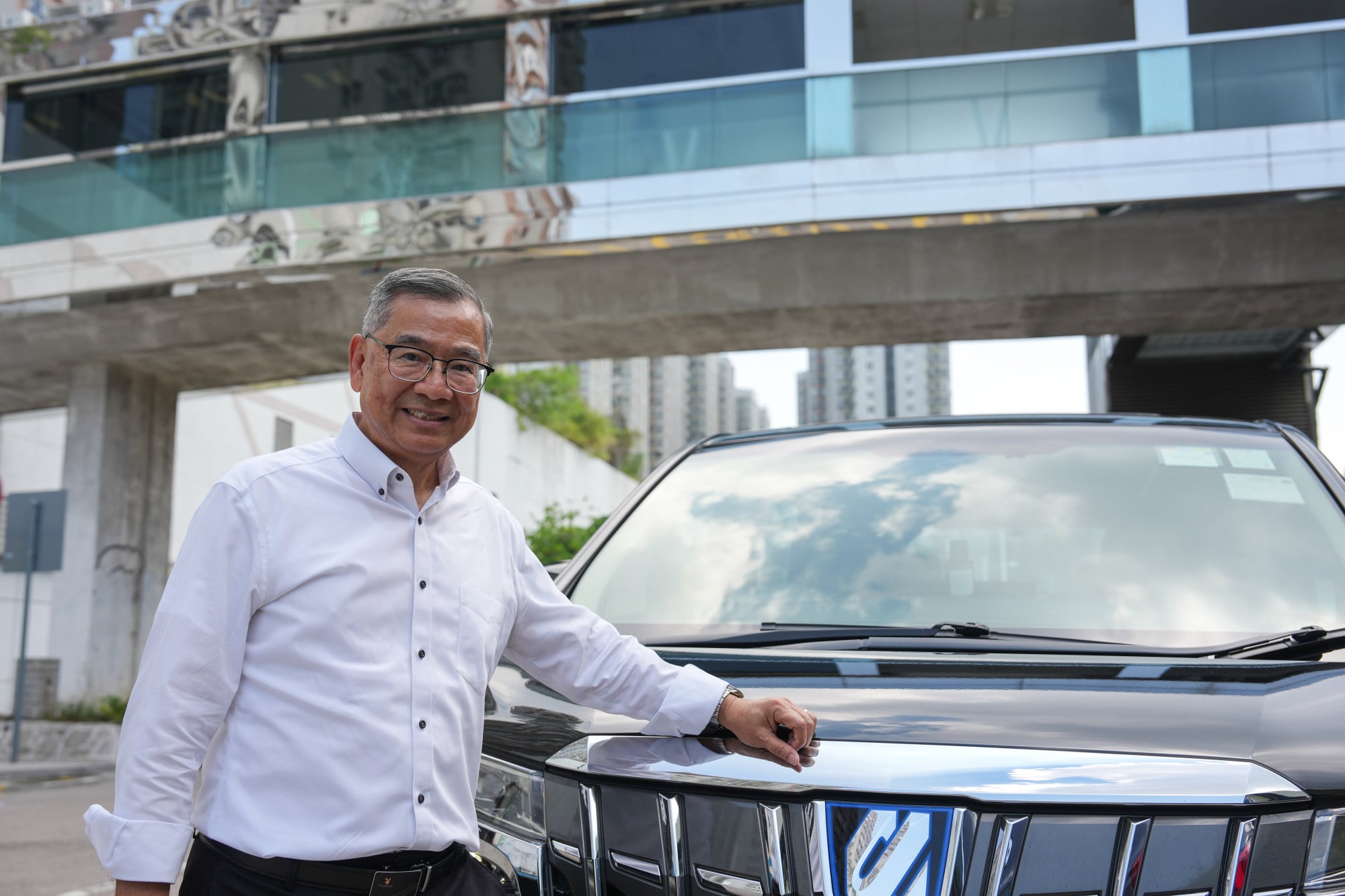 Ringo Lee said unclear signs on the Shenzhen side had caused confusion among Hong Kong motorists. Photo: Kit Lai Ringo Lee said unclear signs on the Shenzhen side had caused confusion among Hong Kong motorists. Photo: Kit Lai