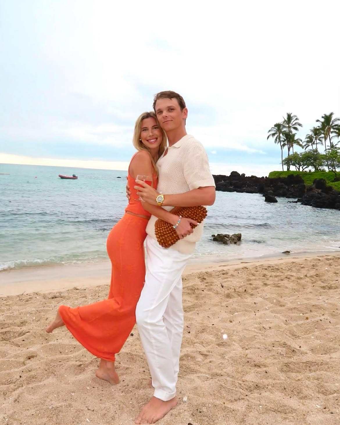 Matthew Lowe, son of Hollywood star Rob Lowe, married social media manager Emily Markus over the weekend. Photo: @mattlowe/Instagram
