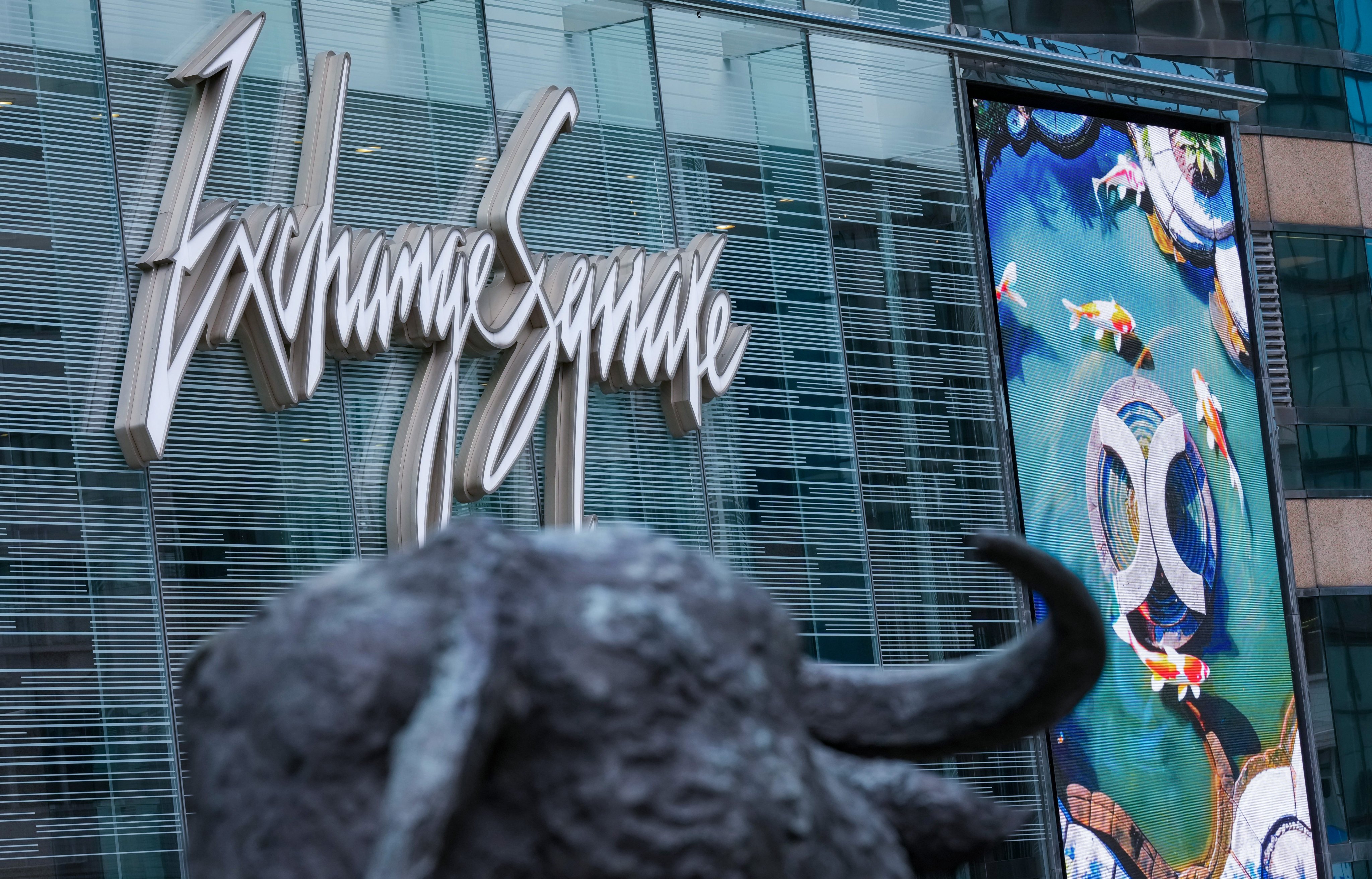 A general view of Exchange Square in Central, Hong Kong. Photo: Jelly Tse