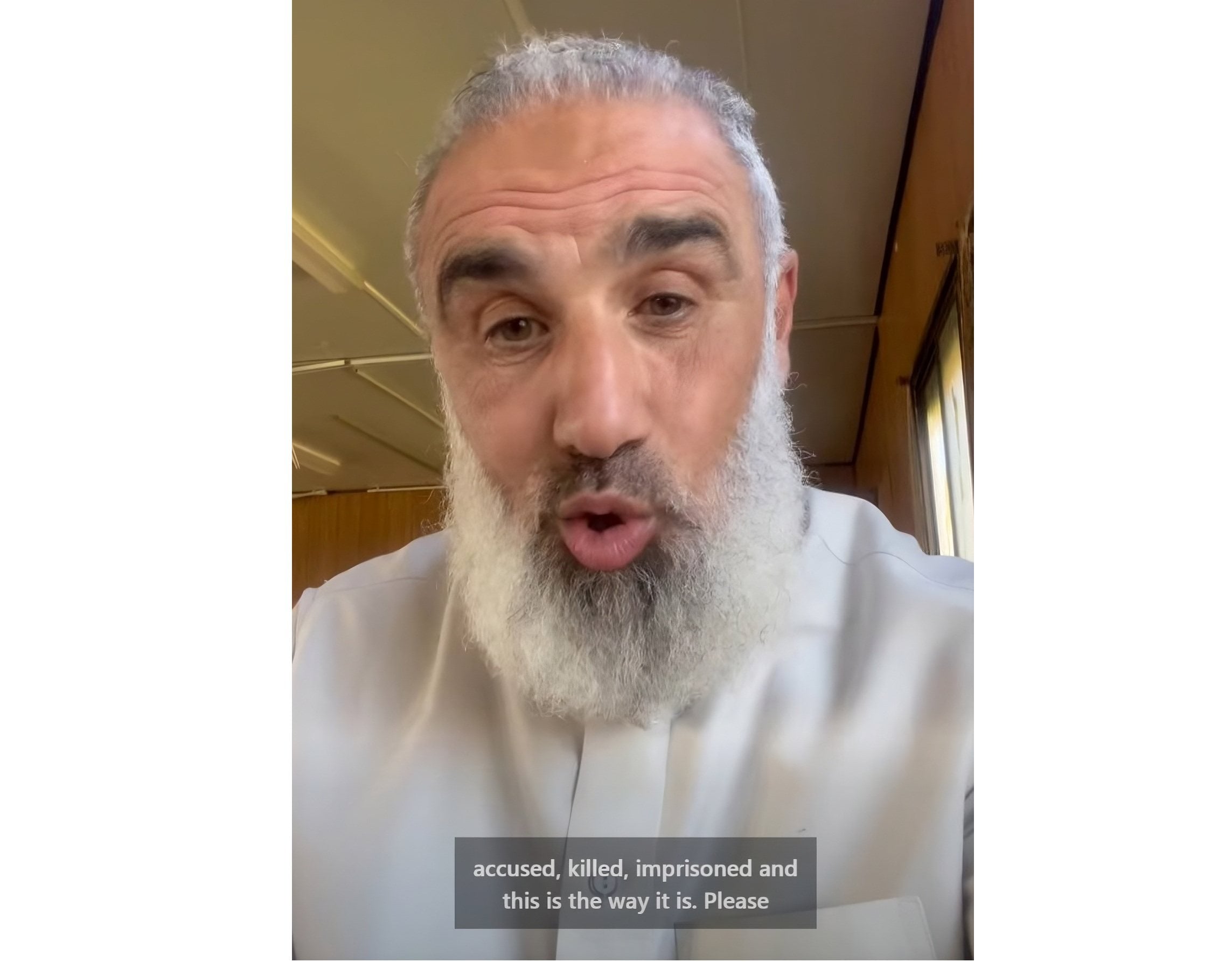 Abu Hamza, also named by Australian media as Samir Mohtadi, said “false accusations” linked his Islamic community centre in Melbourne to the co-pilot who allegedly attacked the captain of a Flydubai jet. Photo: Facebook/iisnaonline