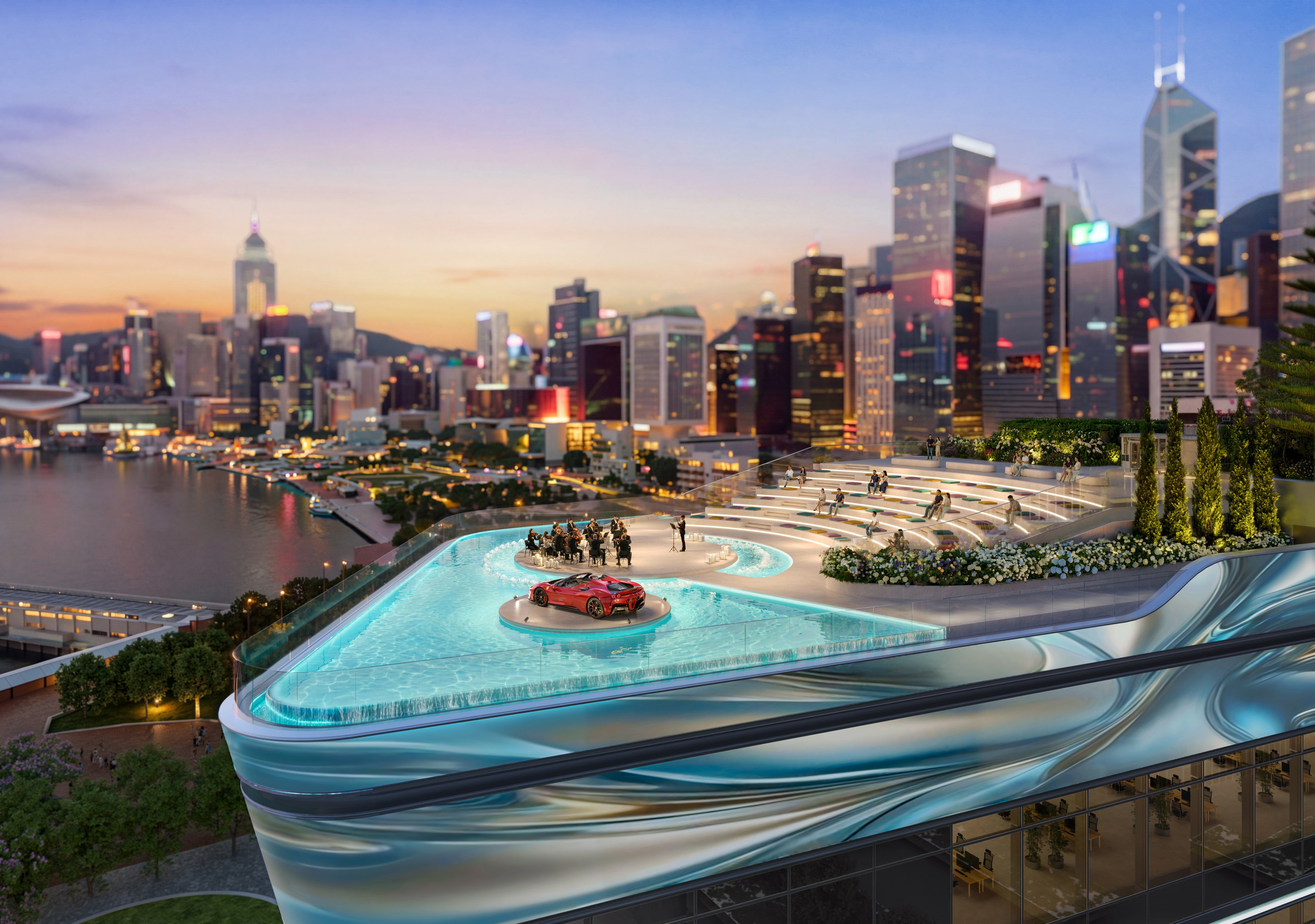 Central Yards is a major new office and retail project on Hong Kong Island. Image: Handout