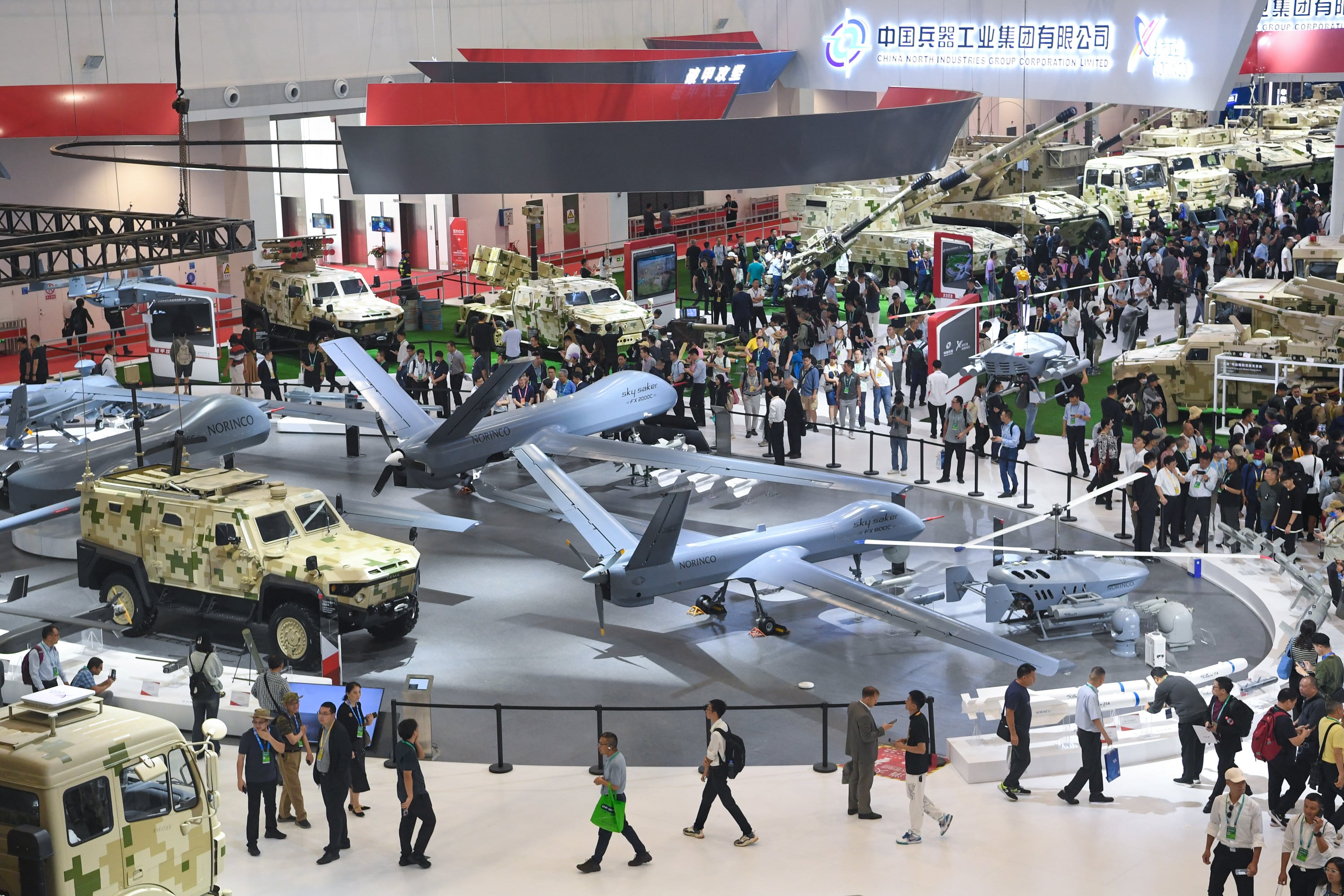 The China International Aviation & Aerospace Exhibition in Zhuhai, Guangdong province, is held every two years. Photo: Xinhua