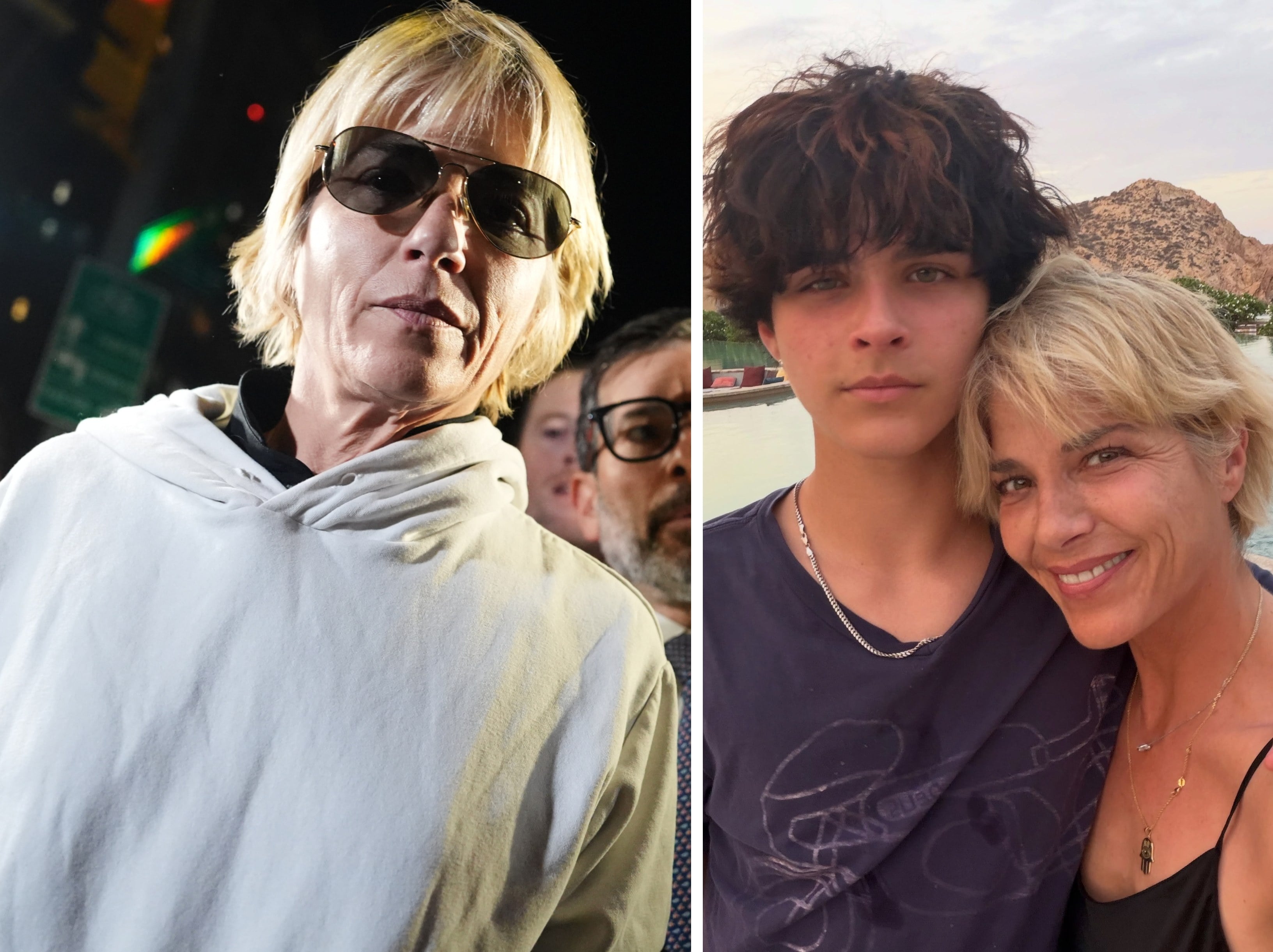 Selma Blair's recent airport arrest has sparked concerns; the troubled star has previously said her son, Arthur Saint Bleick, gave her hope. Photos: AP; @selmablair/Instagram