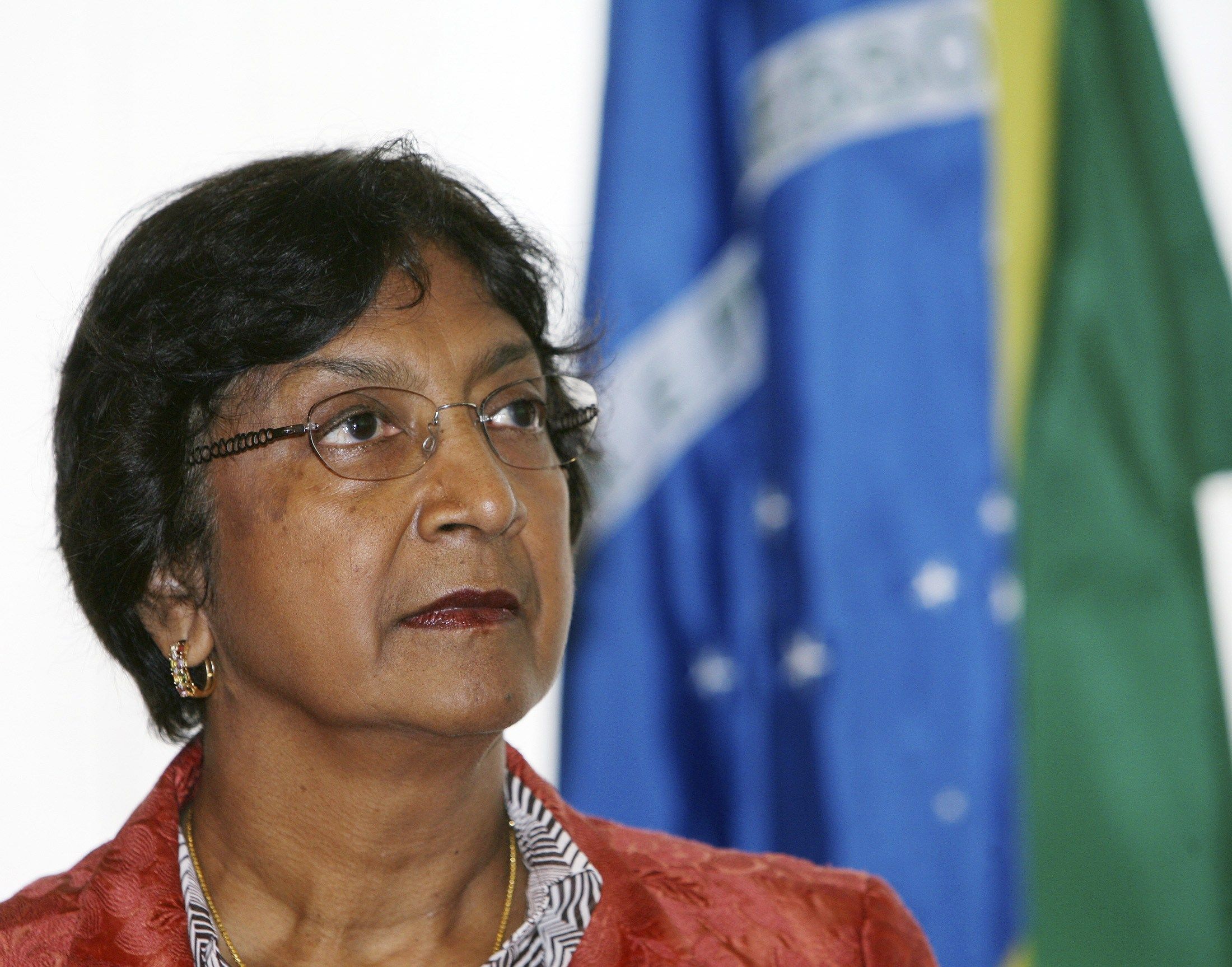 Former UN high commissioner for human rights Navanethem Pillay at at the Itamaraty Palace in Brasil on November 12, 2009. Photo: Reuters