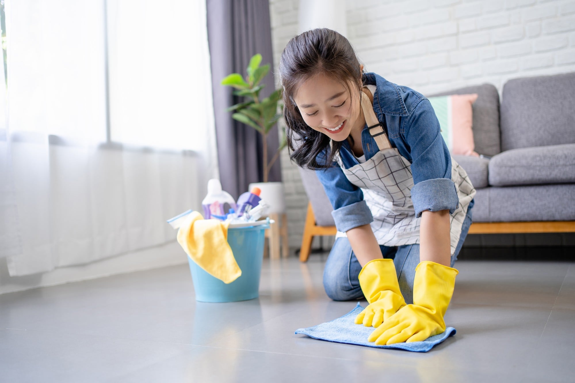 Robots are increasingly being trained to handle domestic chores, with the goal of one day replacing humans for tasks like the floor cleaning shown above. Photo: Shutterstock Robots are increasingly being trained to handle domestic chores, with the goal of one day replacing humans for tasks like the floor cleaning shown above. Photo: Shutterstock