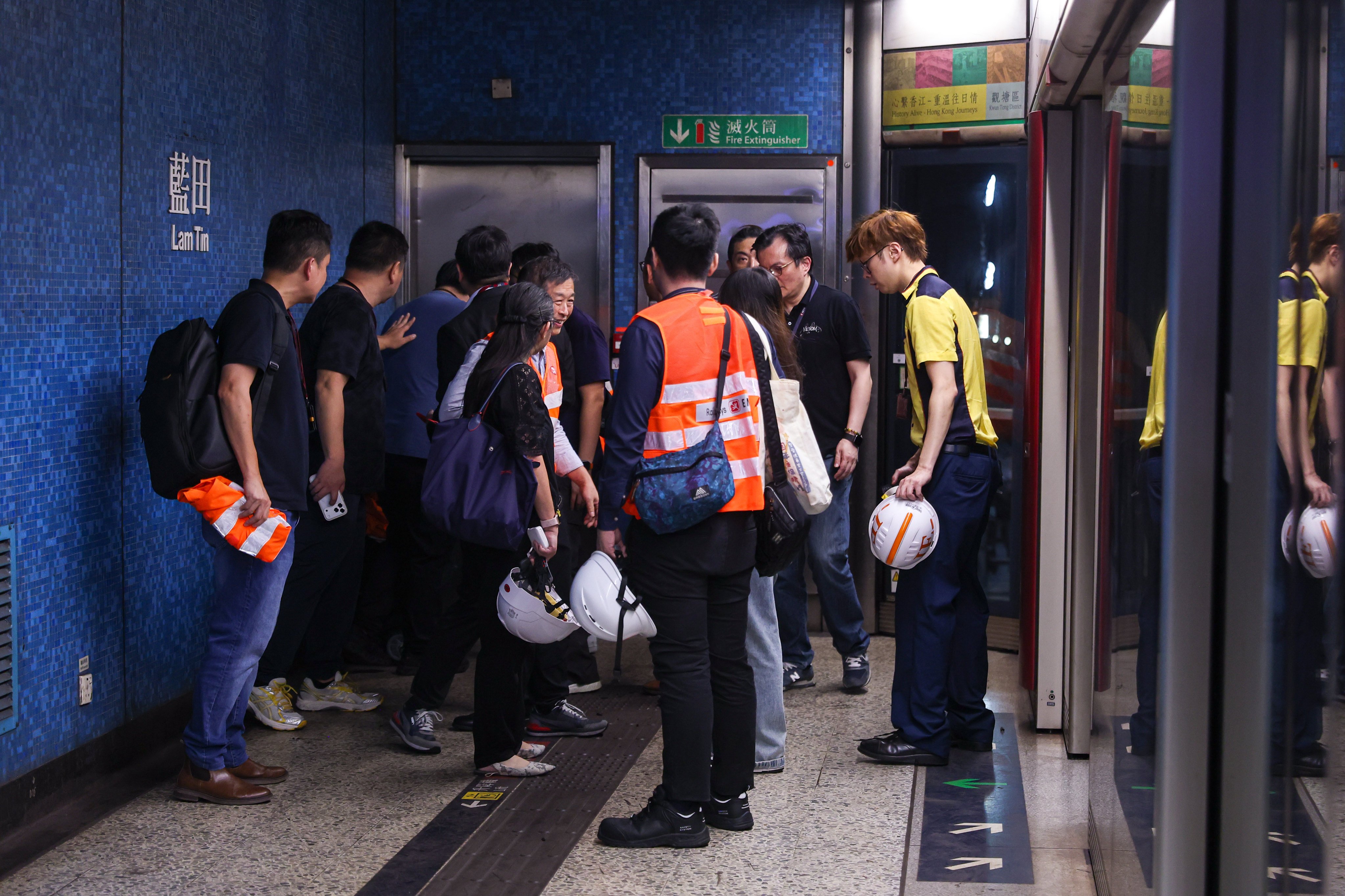 An expert said that the first incident may have been caused by foreign objects falling onto the track. Photo: Edmond So