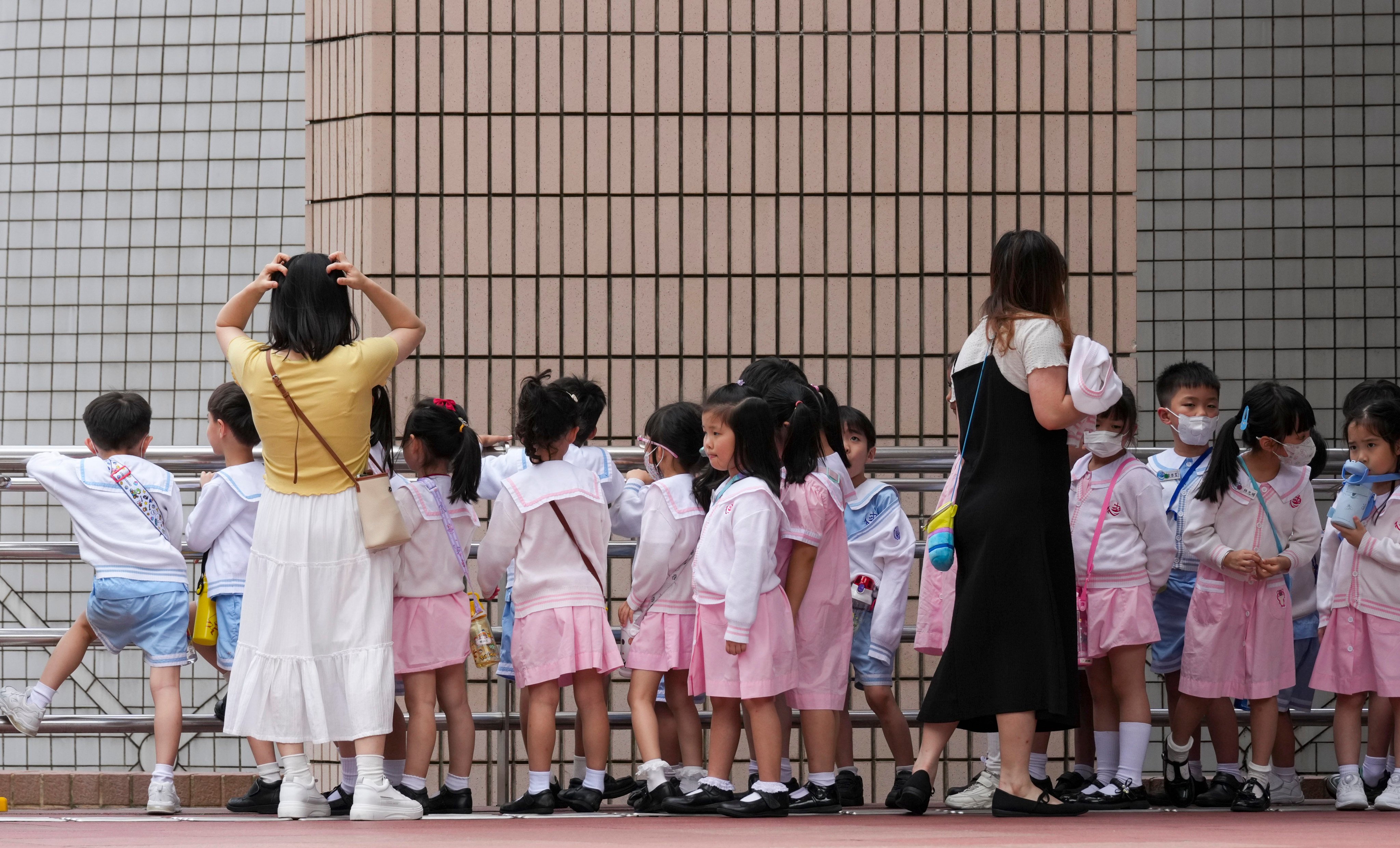 Each of the past four academic years witnessed a net decrease of about 20 preschools. Photo: Jelly Tse