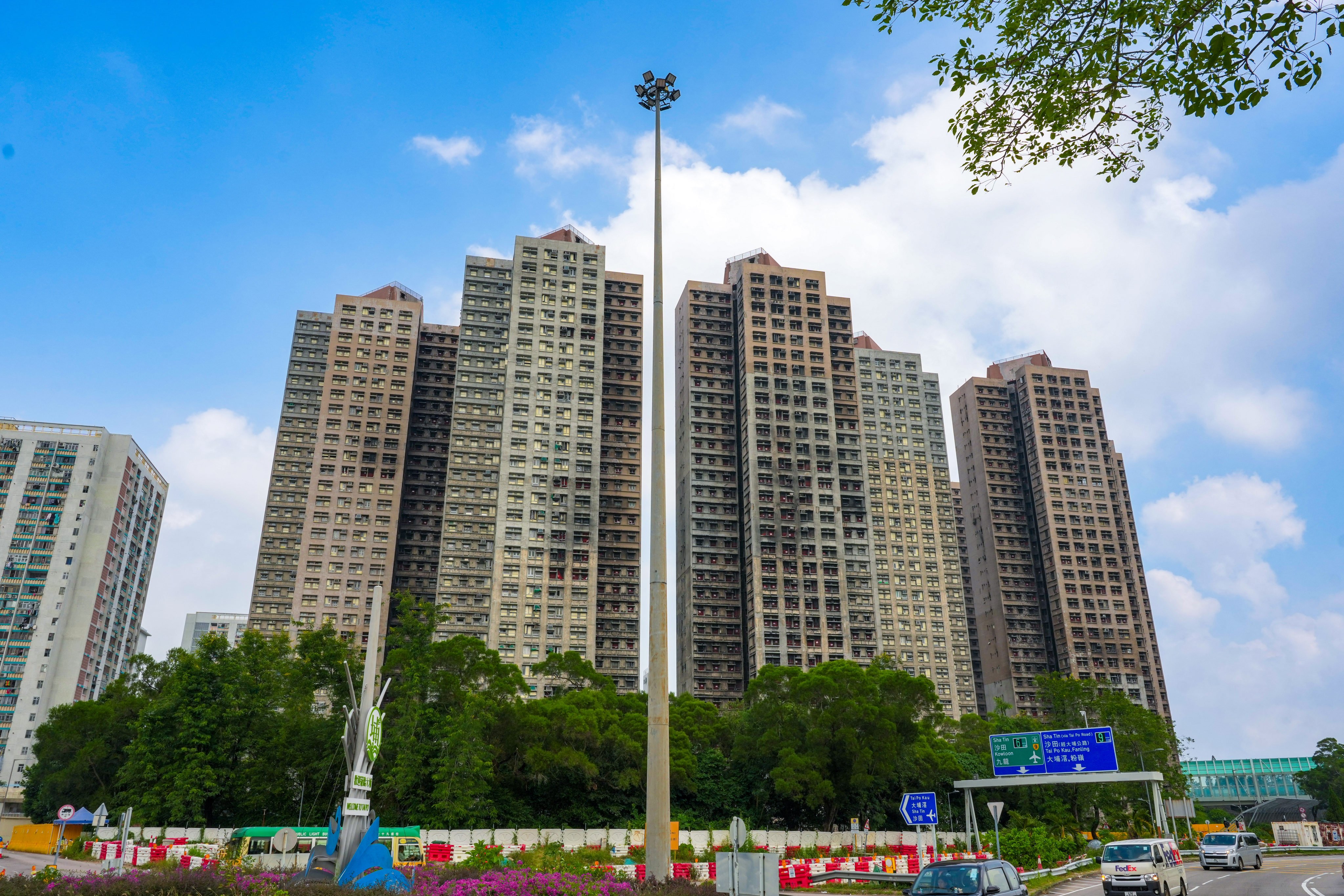 Wang Fuk Court in Tai Po is seen on October 15. A fire on November 26, 2025, engulfed seven of the estate’s eight buildings, killing 168 people and displacing nearly 5,000 residents, making it the city’s worst inferno since 1948. Photo: Dickson Lee