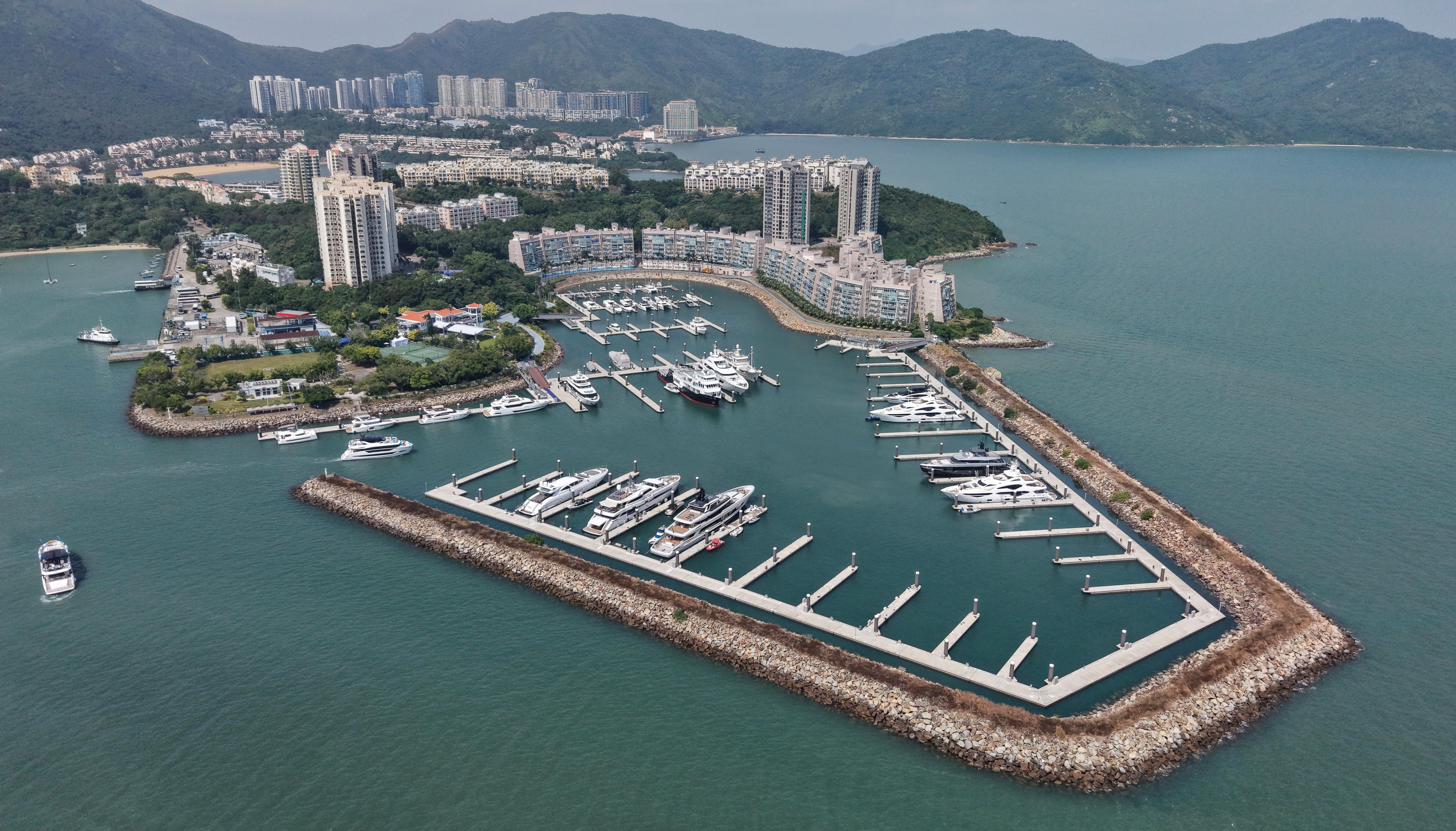 The Lantau Yacht Club in Discovery Bay, Lantau Island. Photo: Kit Lai