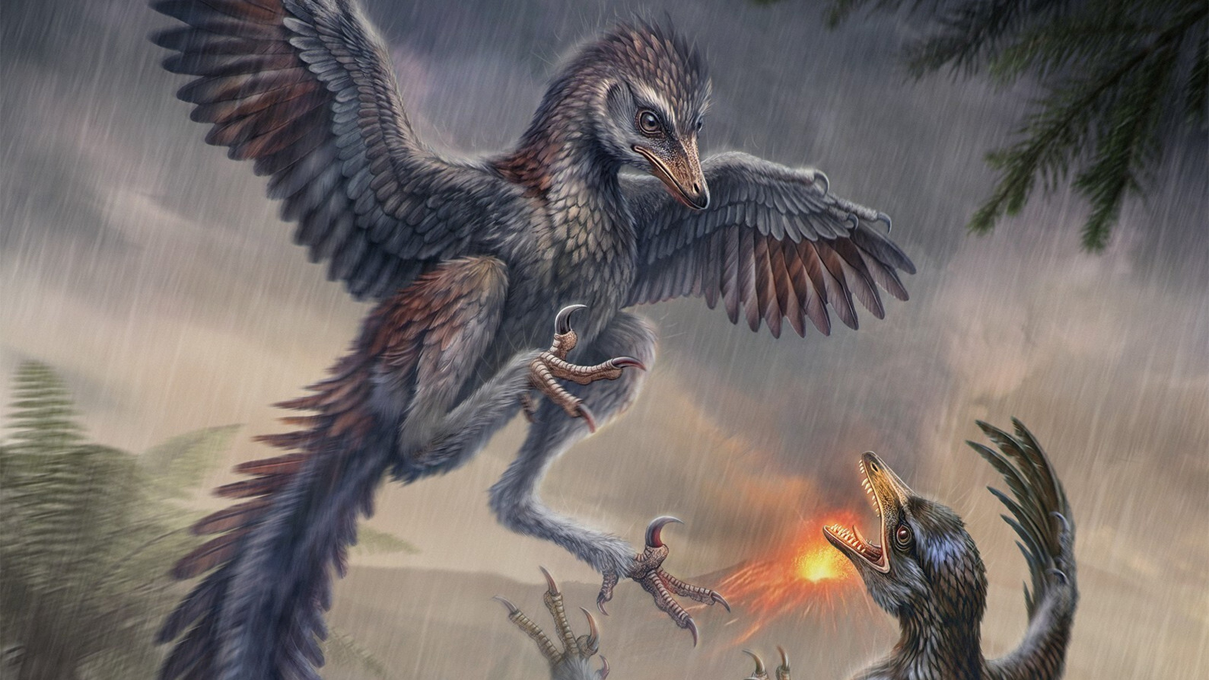 Yuezhuornis yangyuanensis is the earliest known flightless bird. Illustration: Cheung Chung-tat