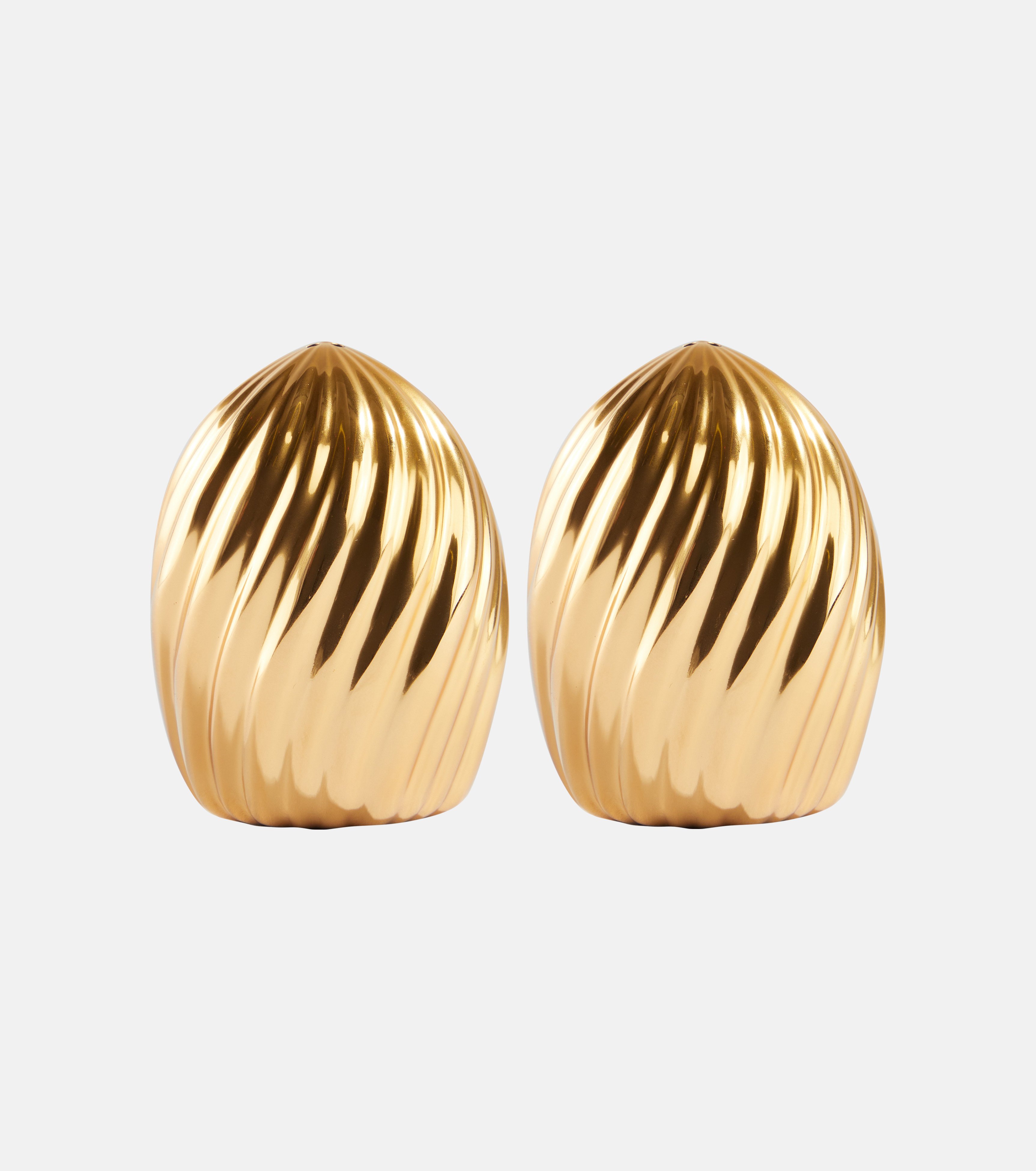 L’Objet Ripple Spice Jewels salt and pepper shakers. Photo: Handout