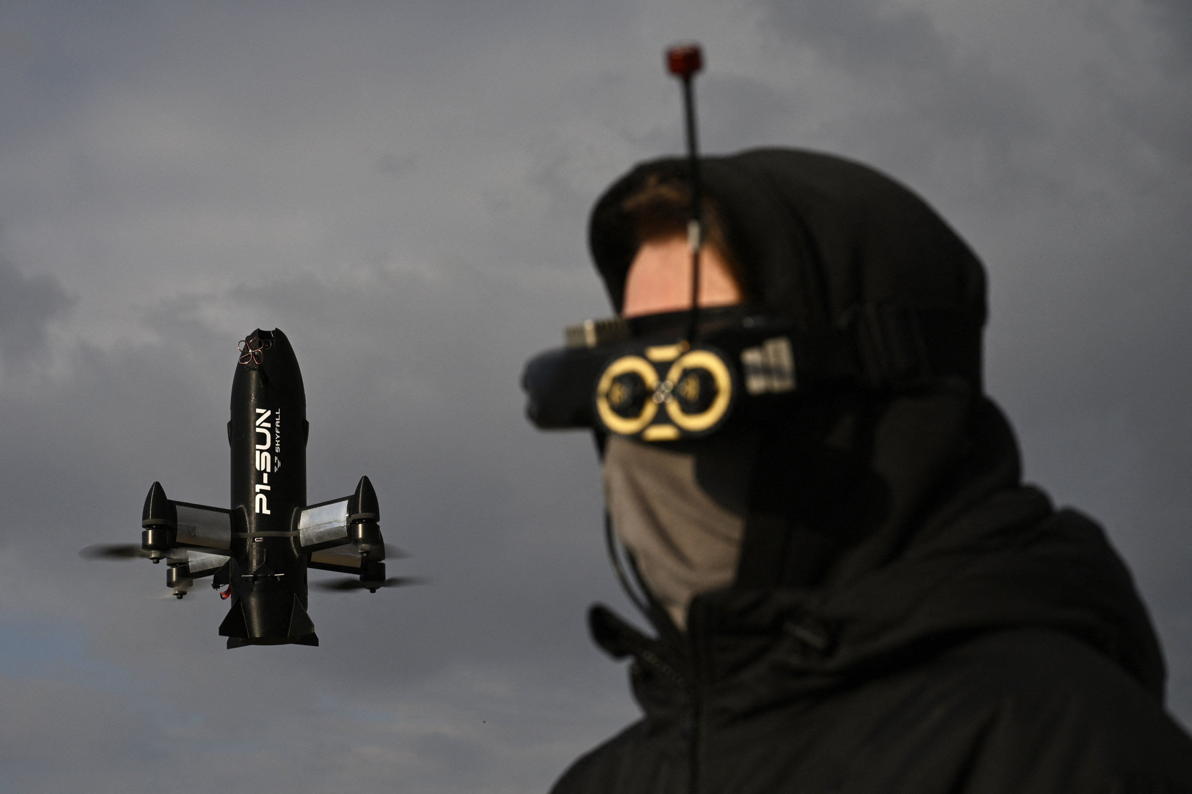 Japan has signed a contract to acquire interceptor drones from Ukrainian start-up SkyFall. Photo: AFP