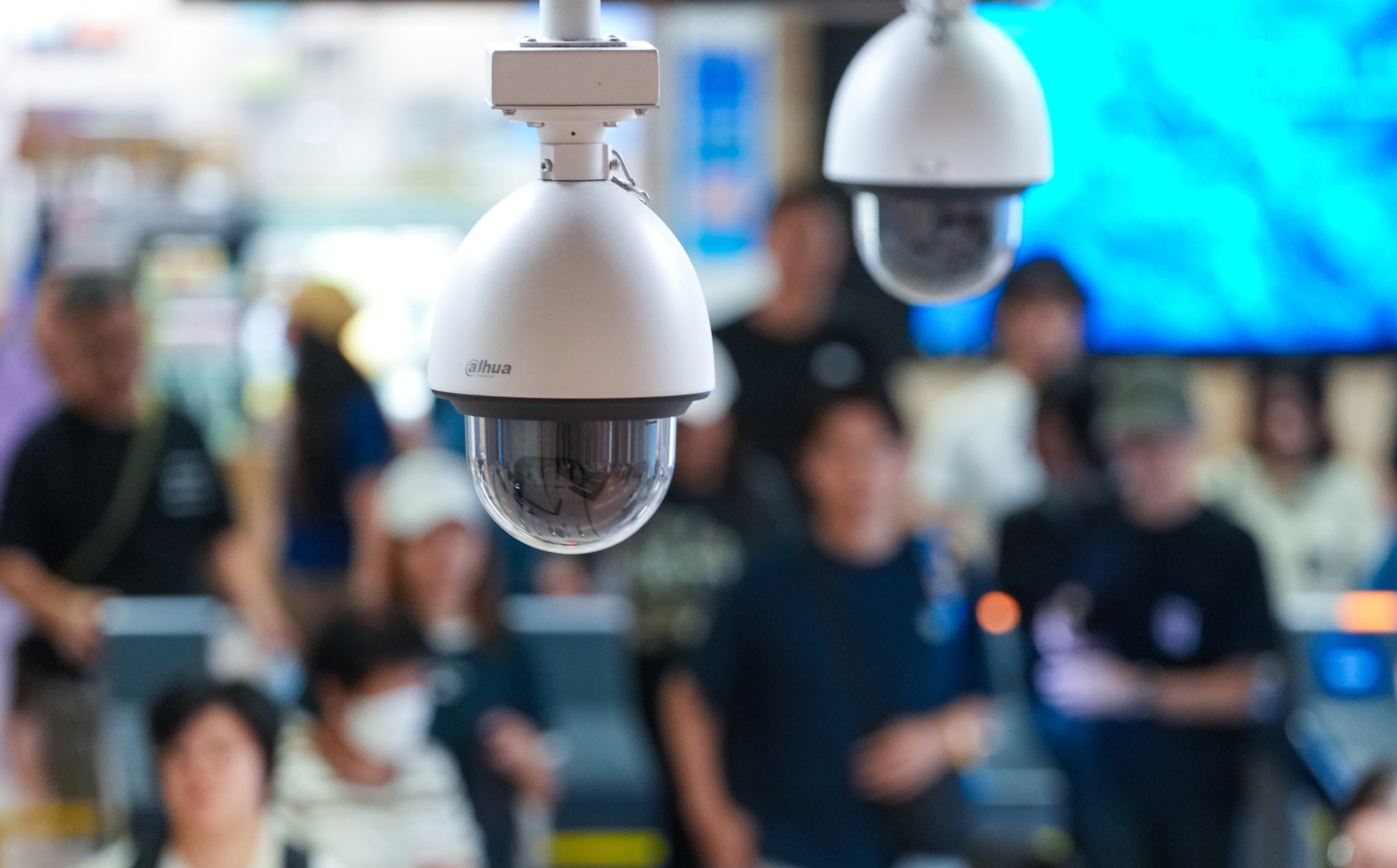 CCTV cameras are installed at Citylink in Sha Tin. Photo: Sam Tsang