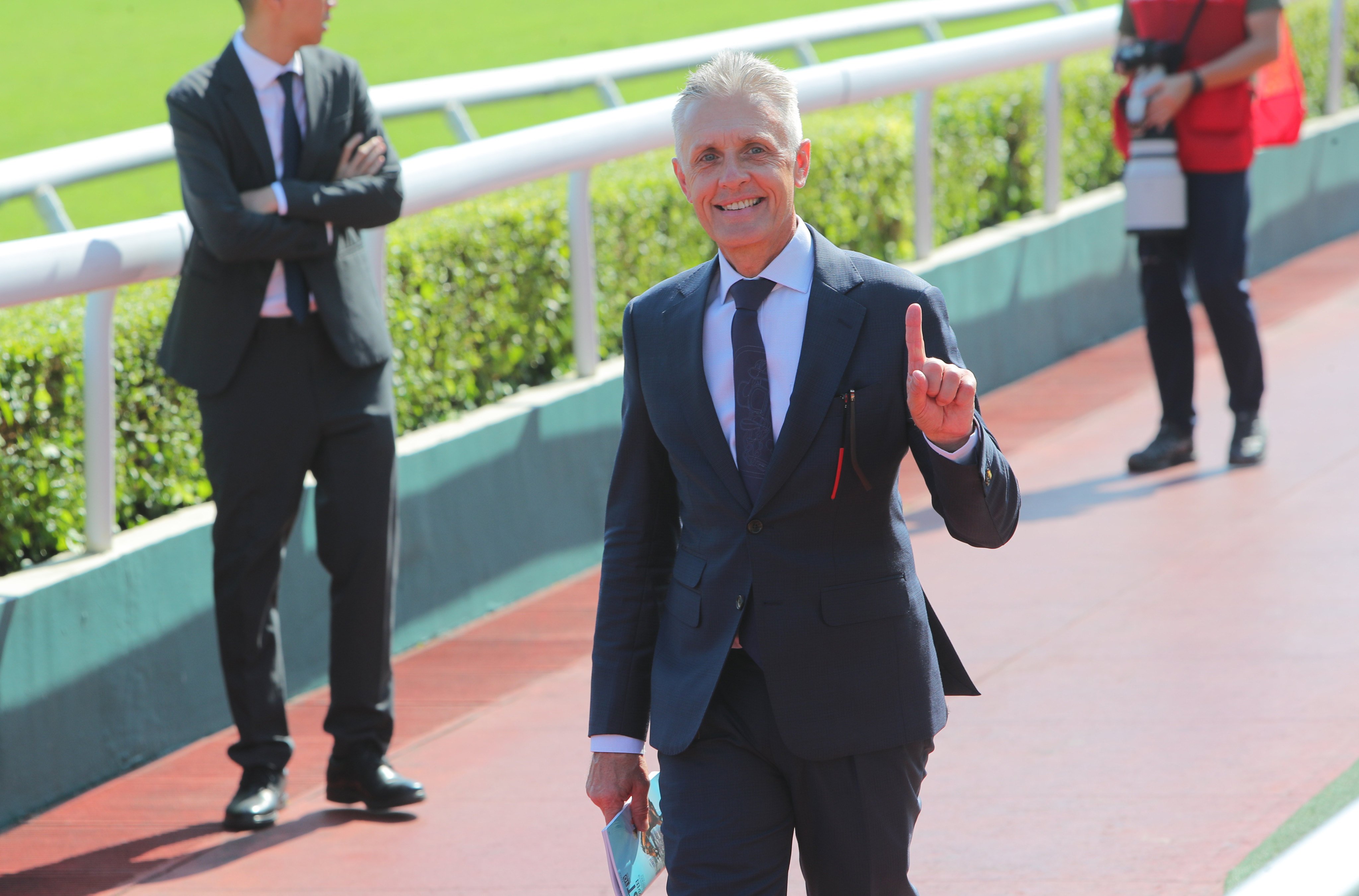 Mark Newnham at Sha Tin. Photos: Kenneth Chan