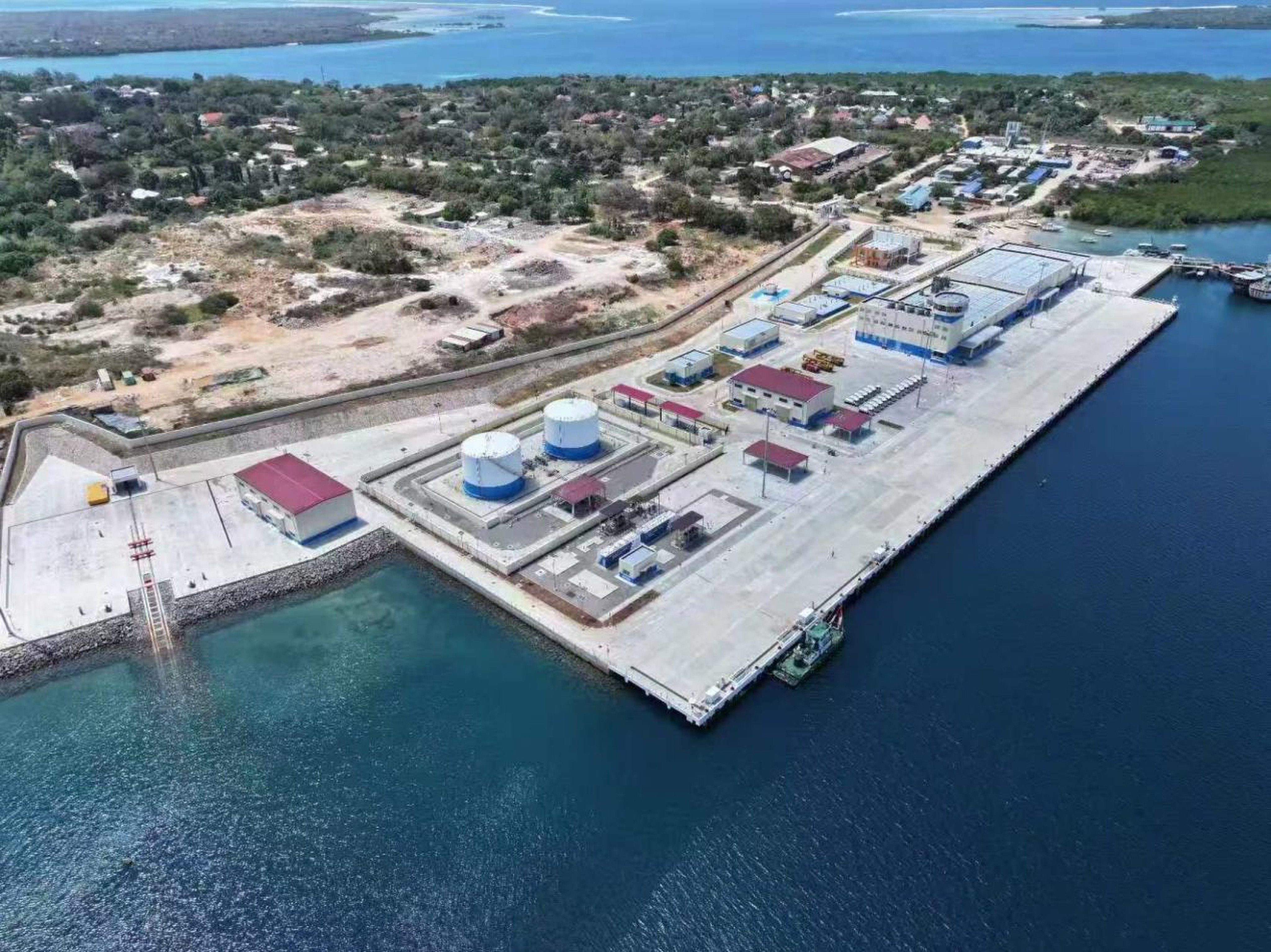 The Kilwa Masoko fishing port in Tanzania incorporates fish-processing and ice-making plants, cold storage and a workshop for repairing fishing boats. Photo: Handout