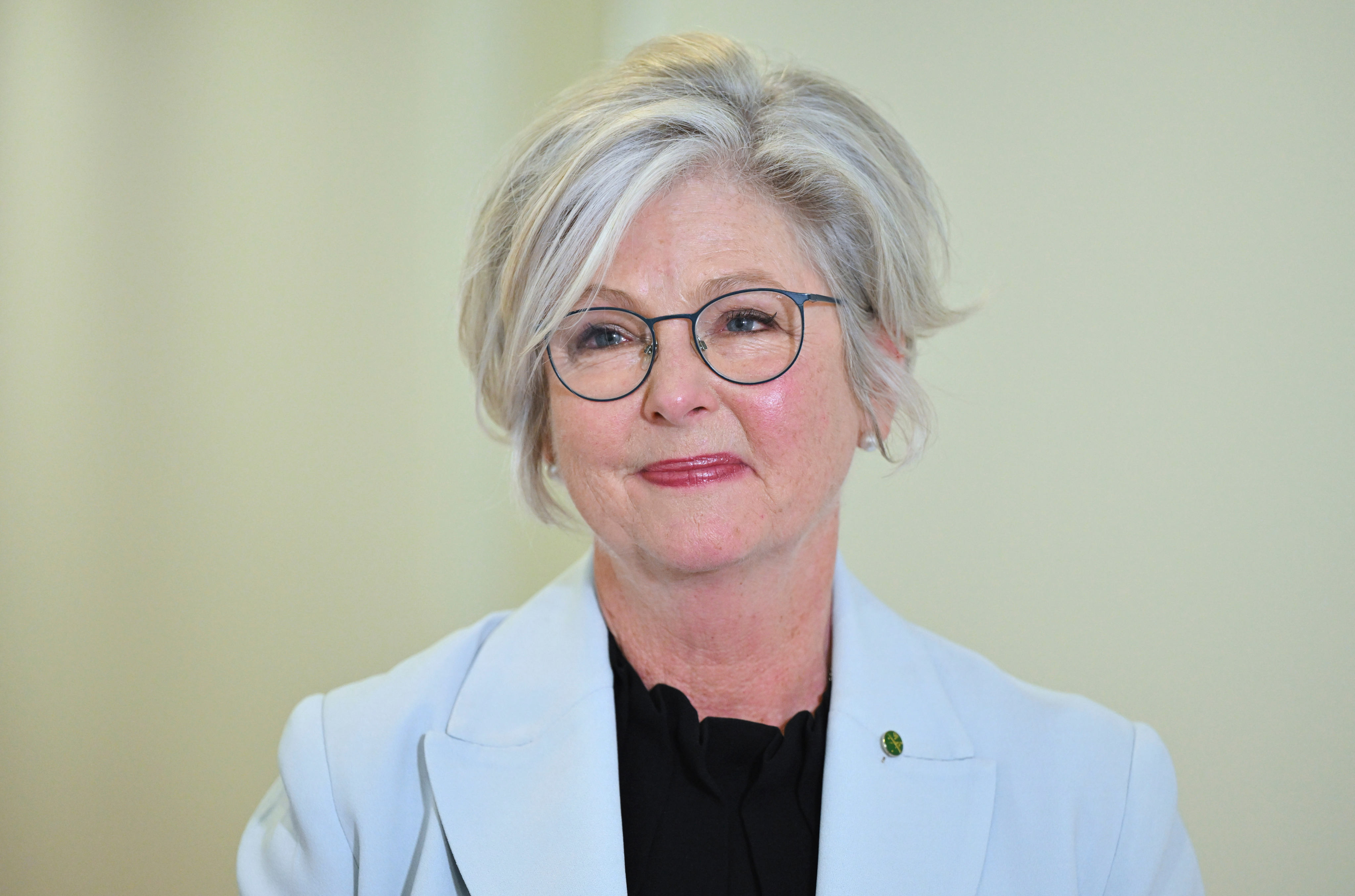Australian politician Helen Haines in Canberra last month. Photo: via AP