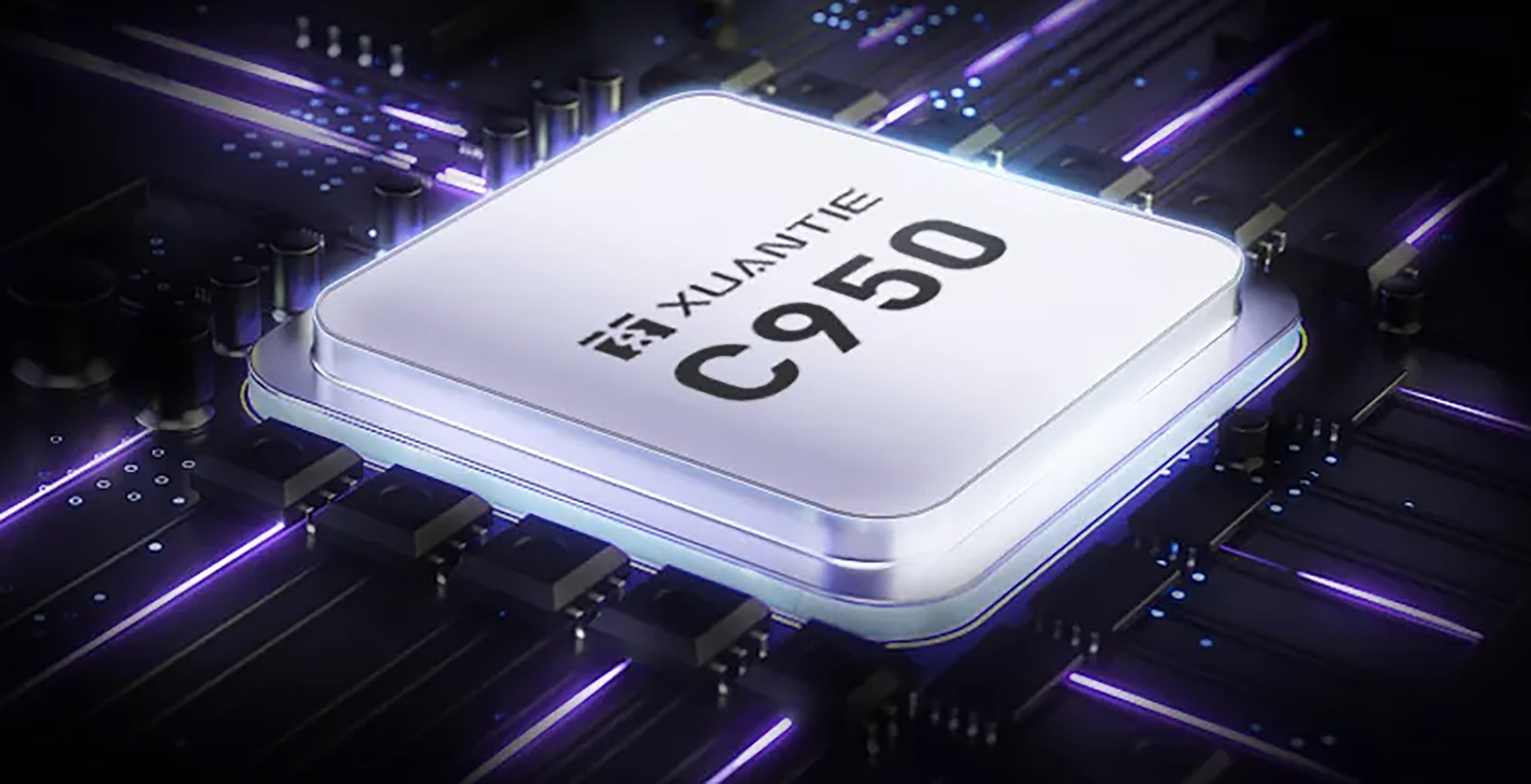 The XuanTie C950, a RISC-V chip made by Alibaba’s Damo Academy. Photo: Handout