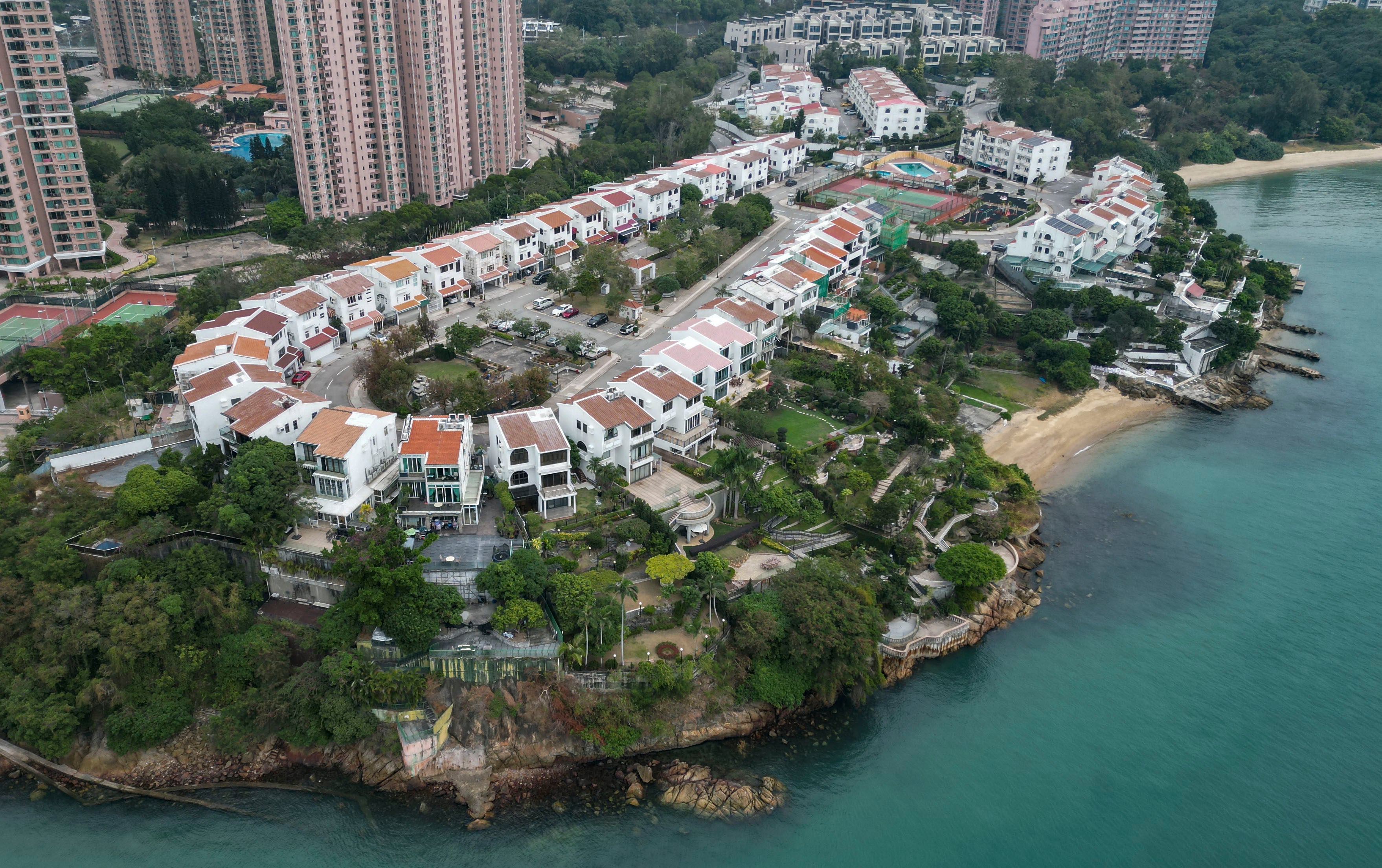 The owner of a luxury house in Tuen Mun’s Beaulieu Peninsula has been prosecuted for the eighth time for erecting illegal structures on his property. Photo: Dickson Lee