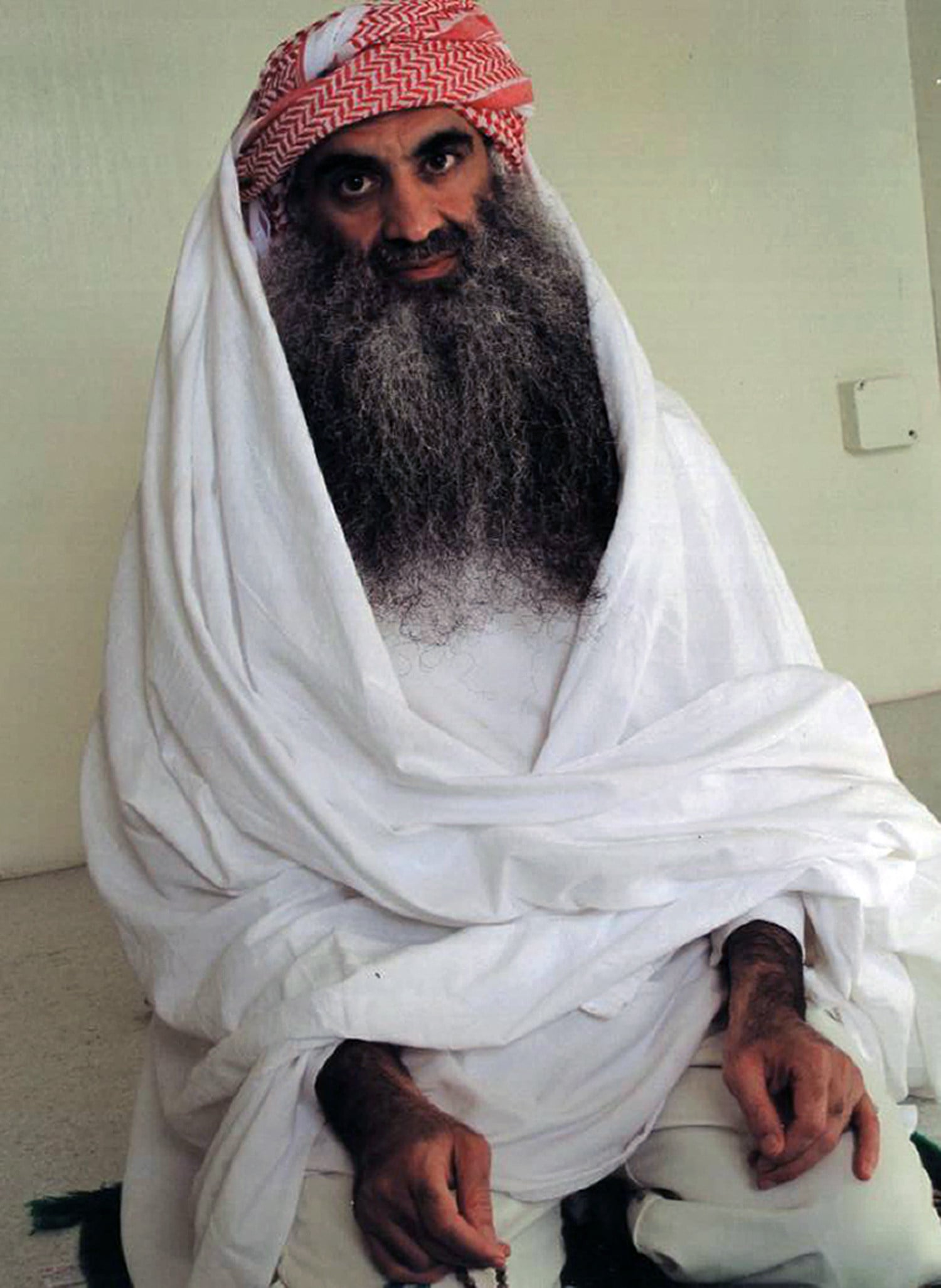 Khalid Sheikh Mohammed in a 2009 photo. Photo: muslm.net via AFP