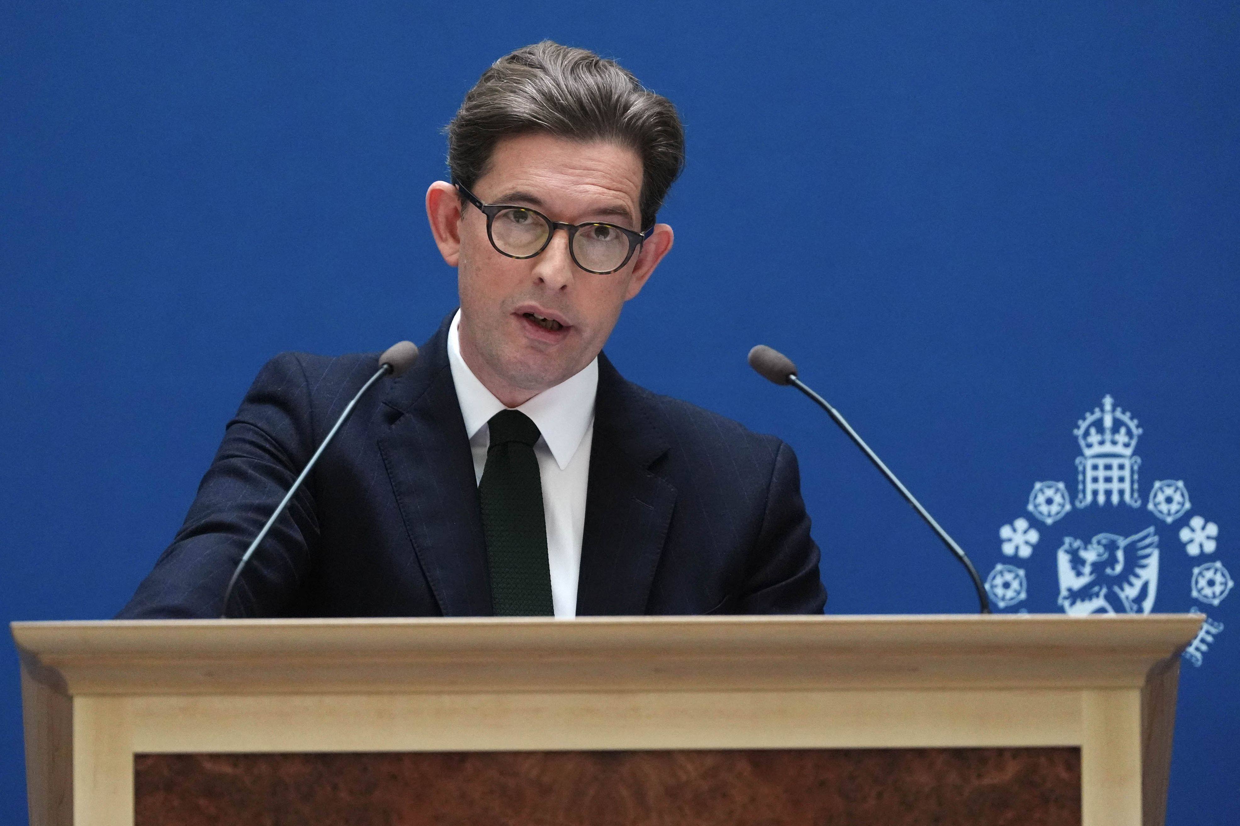 China’s diplomatic complaint comes about a week after a speech by MI5 chief Ken McCallum. Photo: AFP