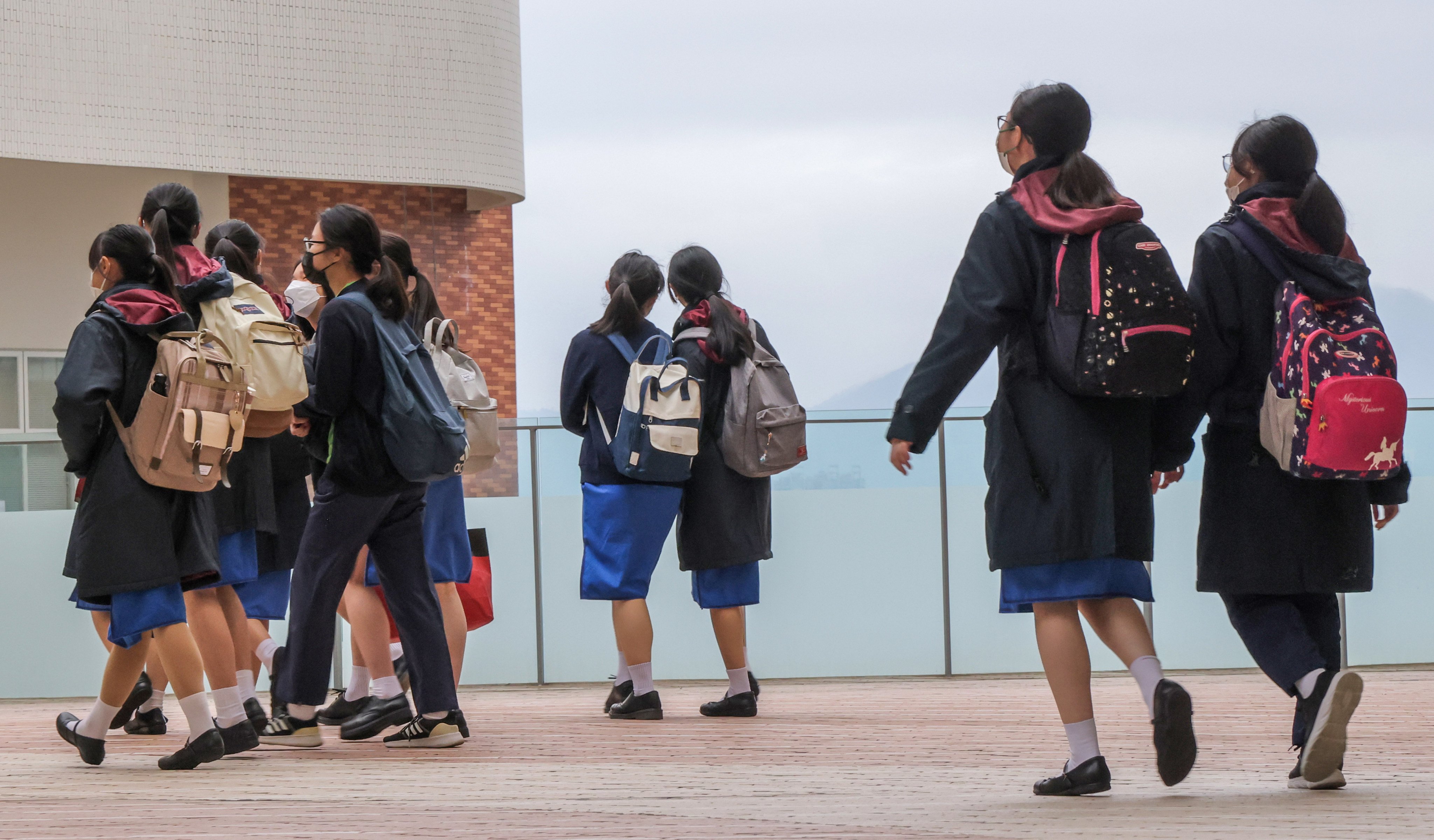 Around 20 more non-local students have been admitted to Hong Kong semi-private schools under a government scheme to expand the city’s international education hub. Photo: Jelly Tse