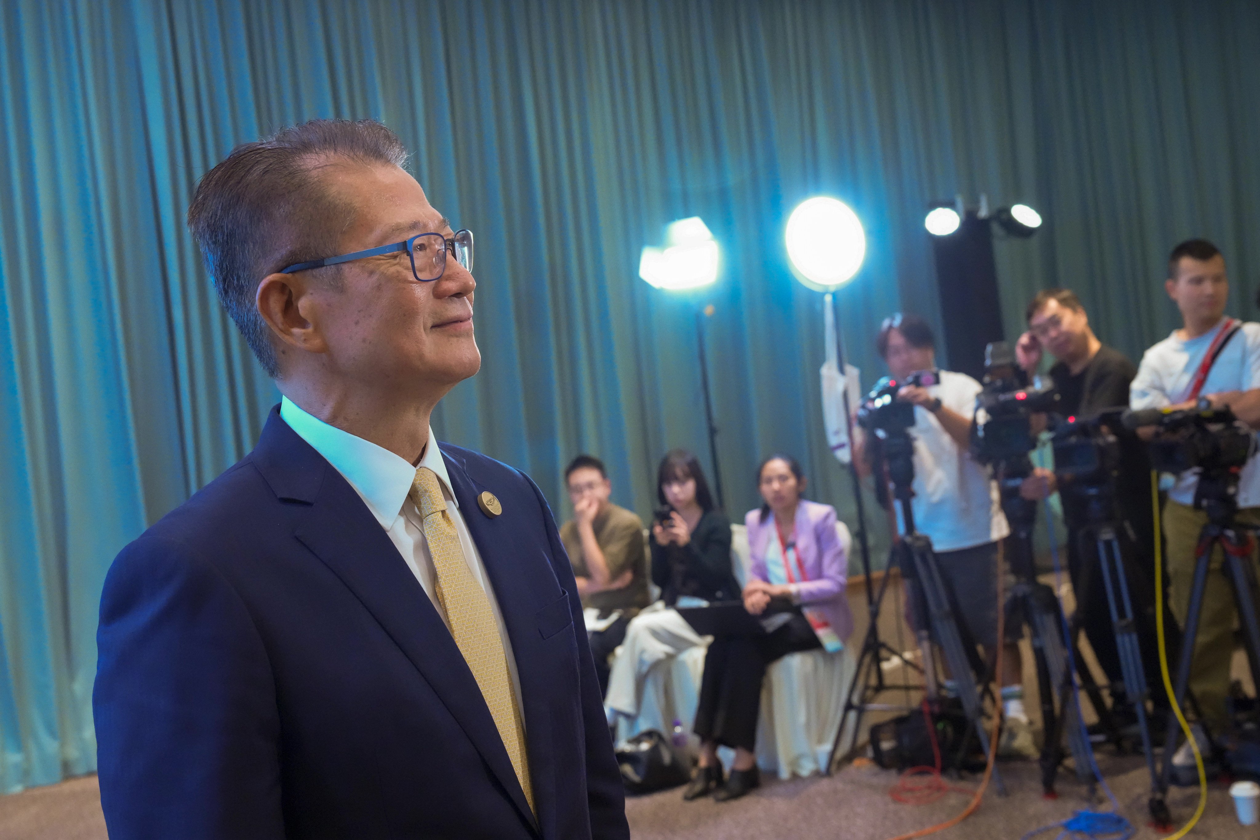 Finance chief Paul Chan says hosting Apec has boosted Hong Kong’s global standing. Photo: Dickson Lee