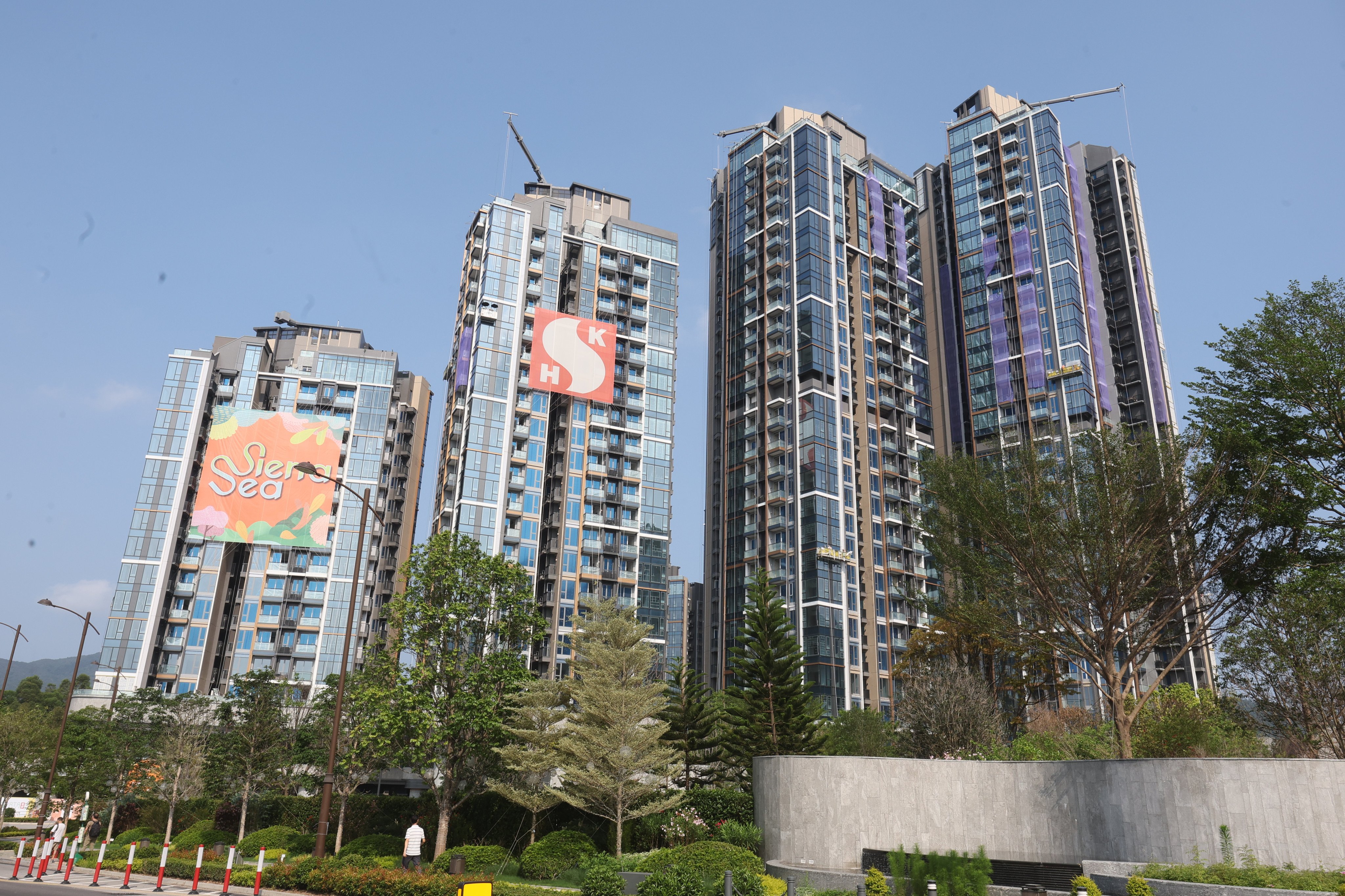 View of SHKP’s Sierra Sea residential development in Shap Sze Heung in Sai Sha, New Territories, Hong Kong. Photo: Edmond So