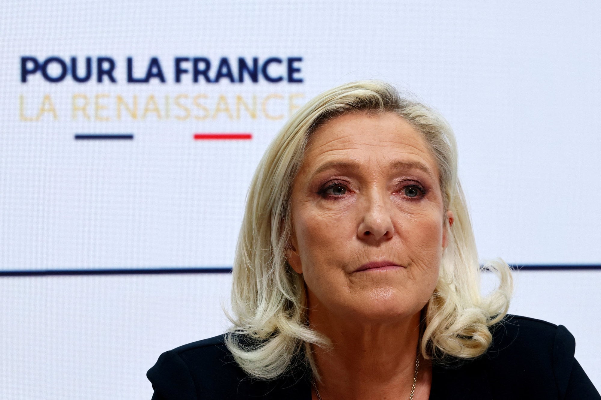 Marine Le Pen leads National Rally, a far-right political party in France. Photo: Reuters
