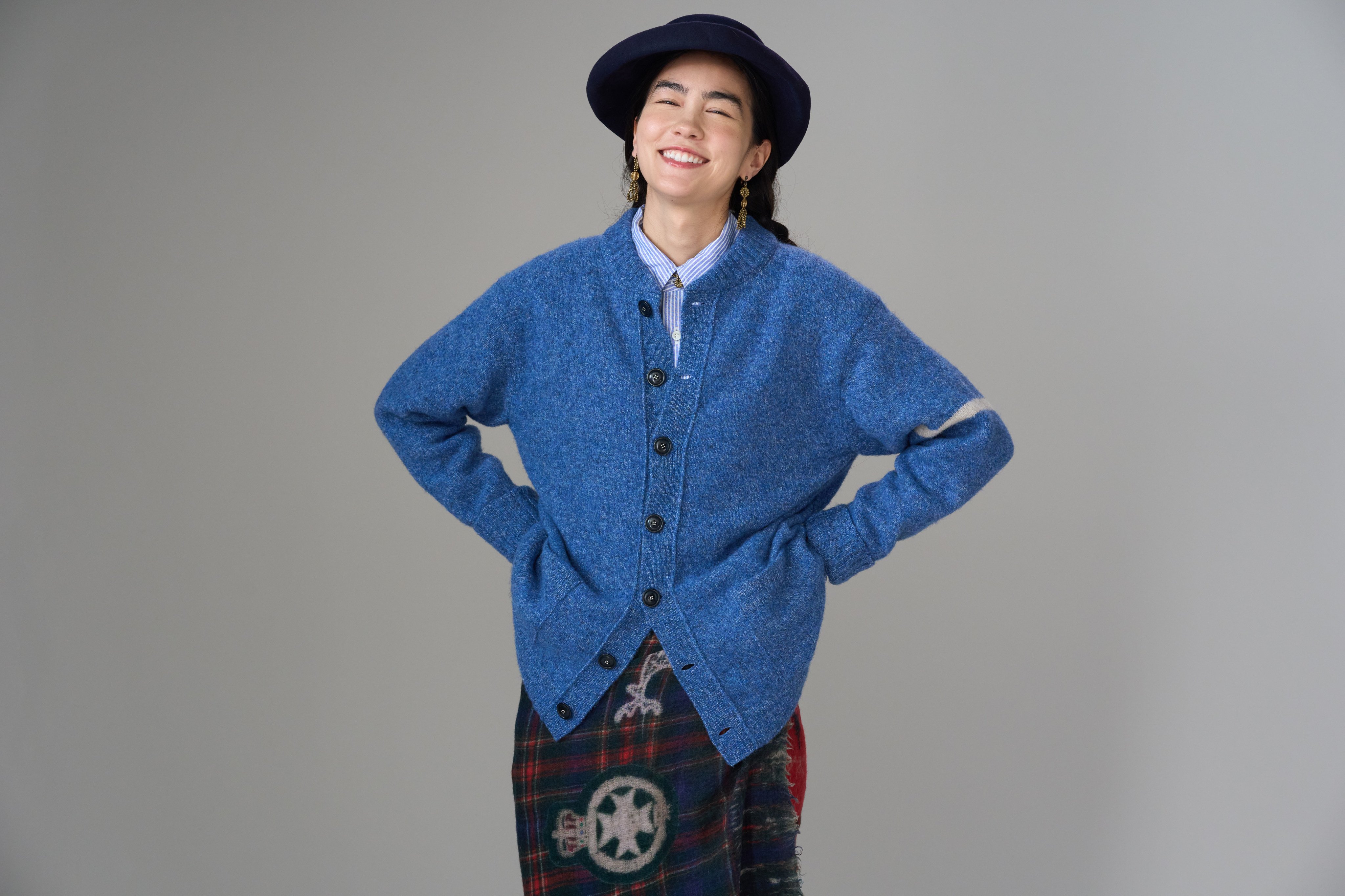 Shetland Boiled Wool Stadium Jacket uses wool spun by  long-established knitwear maker Jamieson’s of Shetland. Photo: Handout