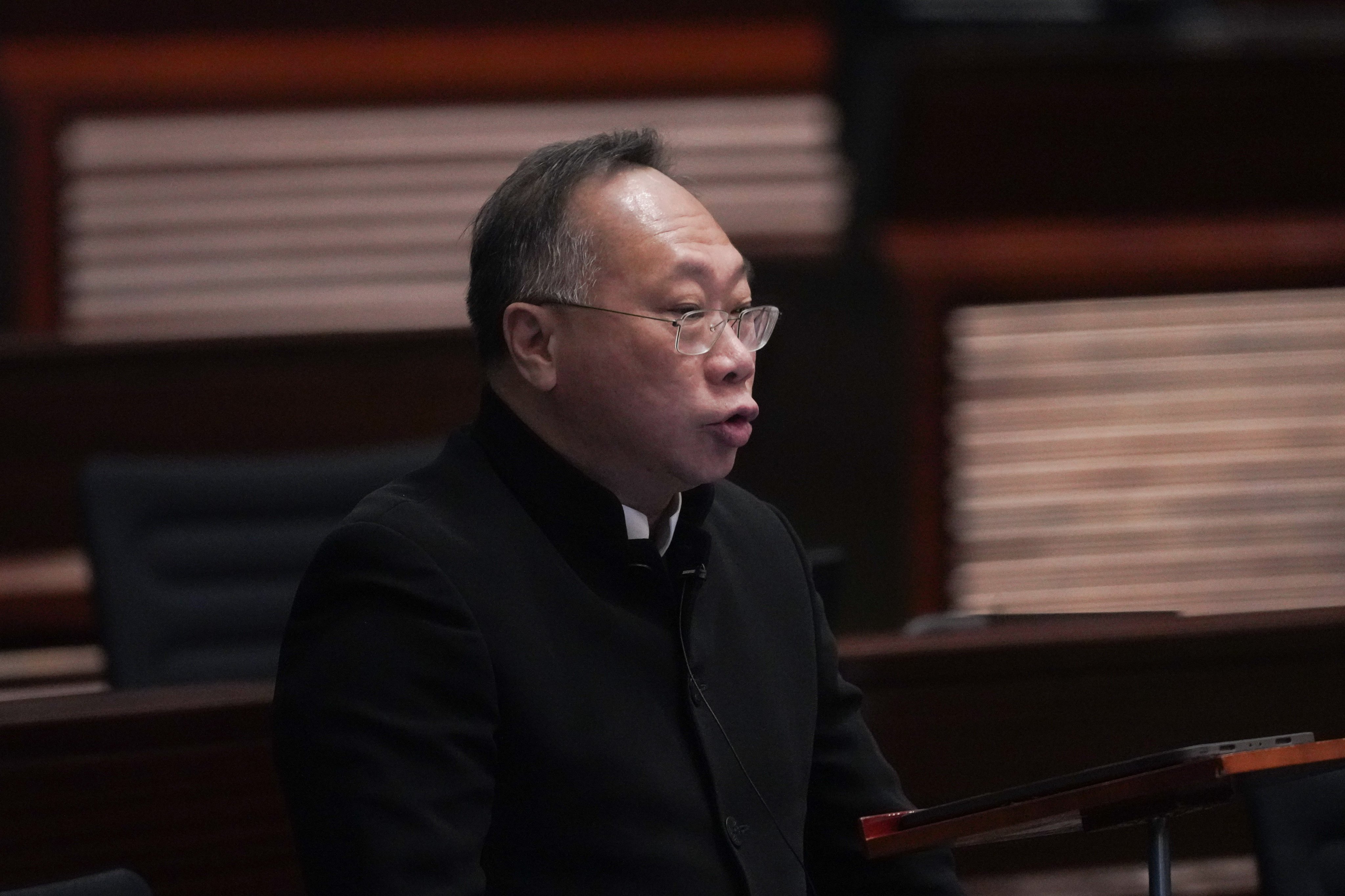 Election Committee lawmaker Andrew Lam, a town planner, says that while the changes would tighten the rules, there would still be room for the media to conduct land searches. Photo: Karma Lo
