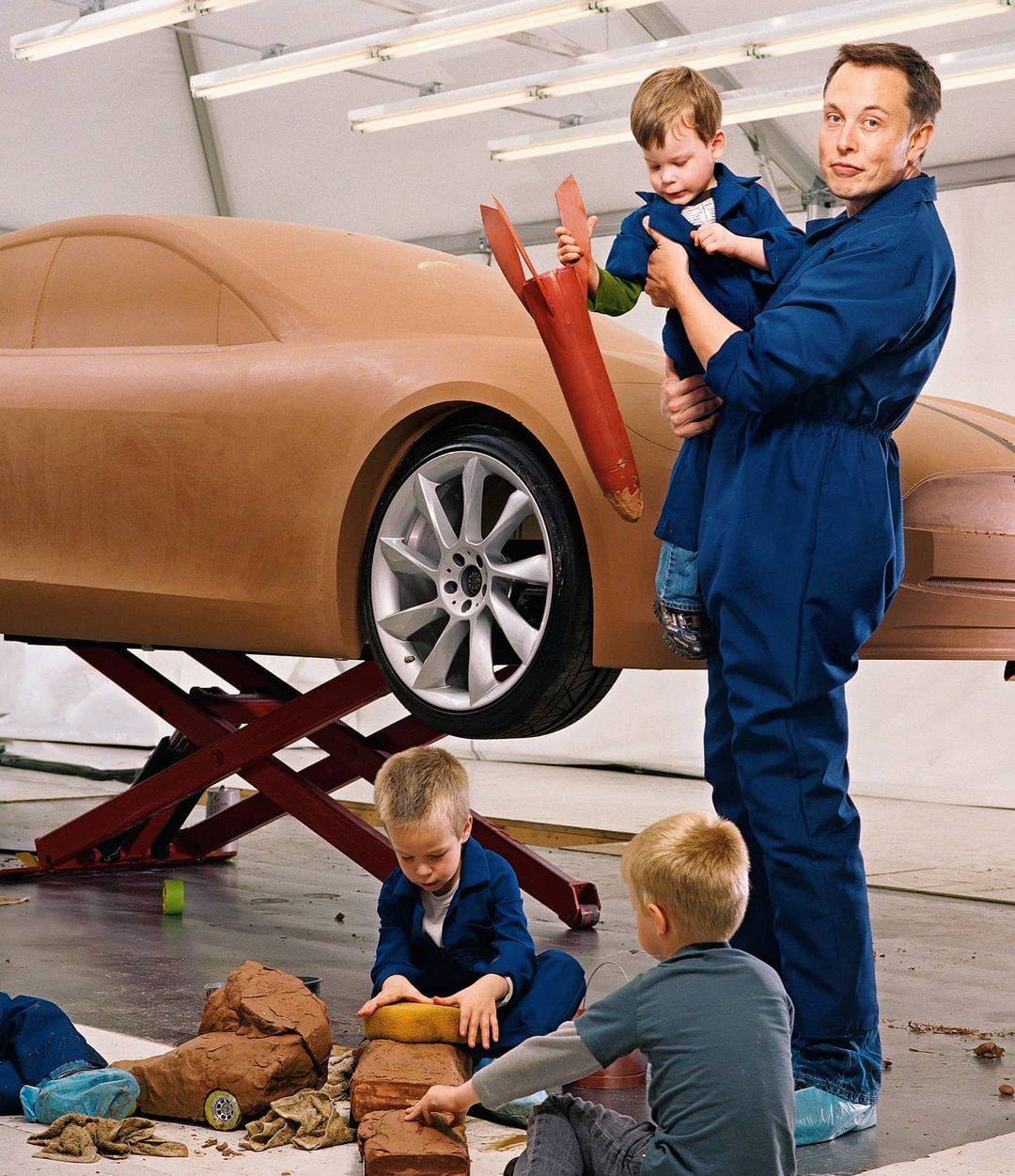 Elon Musk wants to give every child in America one SpaceX share. Photo: Instagram @elonmusk