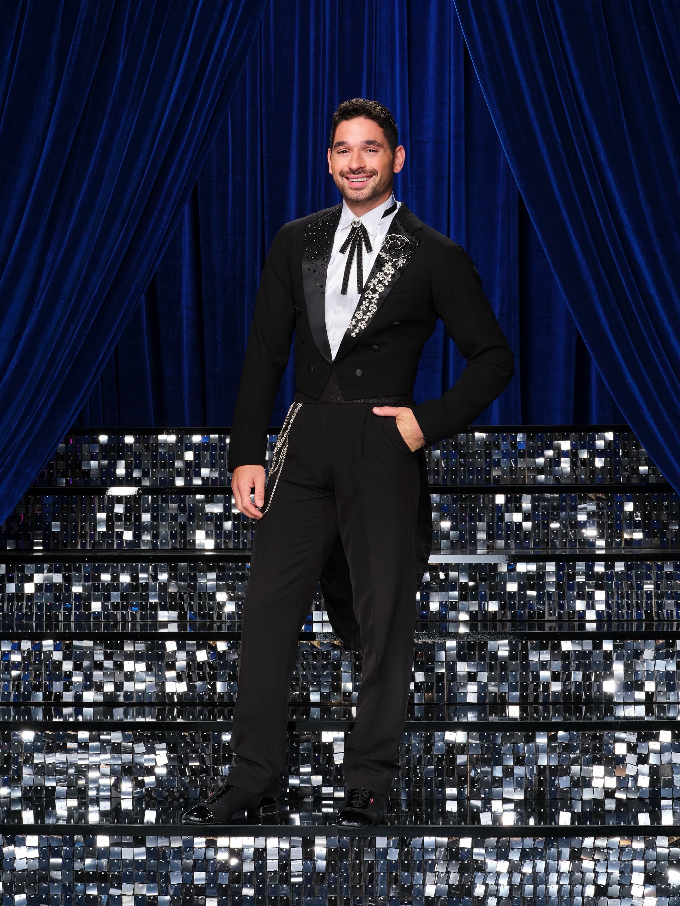 Alan Bersten replaced Val Chmerkovskiy on Dancing with the Stars after the latter shared an offensive social media post aimed at one of the show’s judges. Photo: @alanbersten/Instagram
