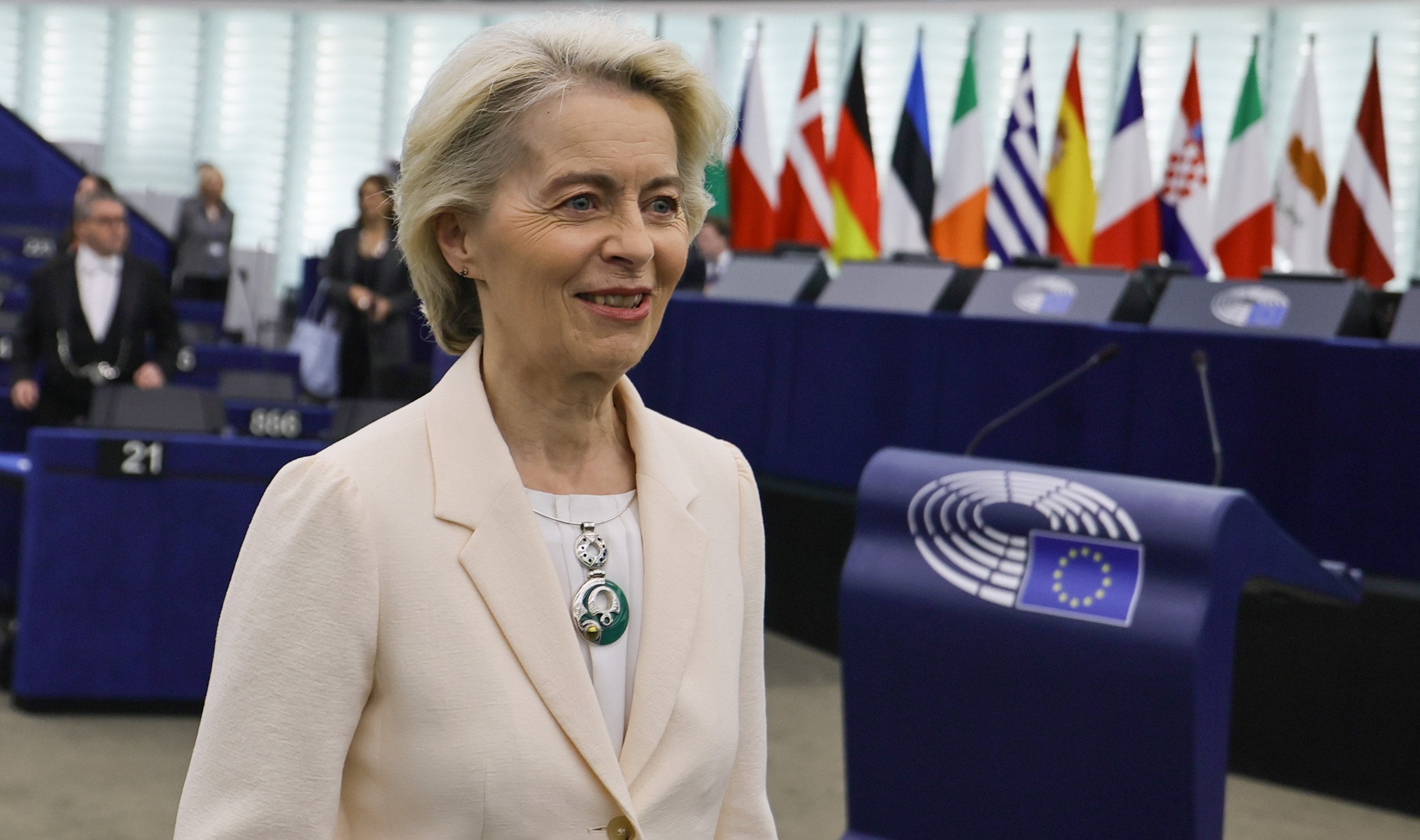 European Commission President Ursula von der Leyen has spoken of preparing more trade weapons in recent days. Photo: EPA