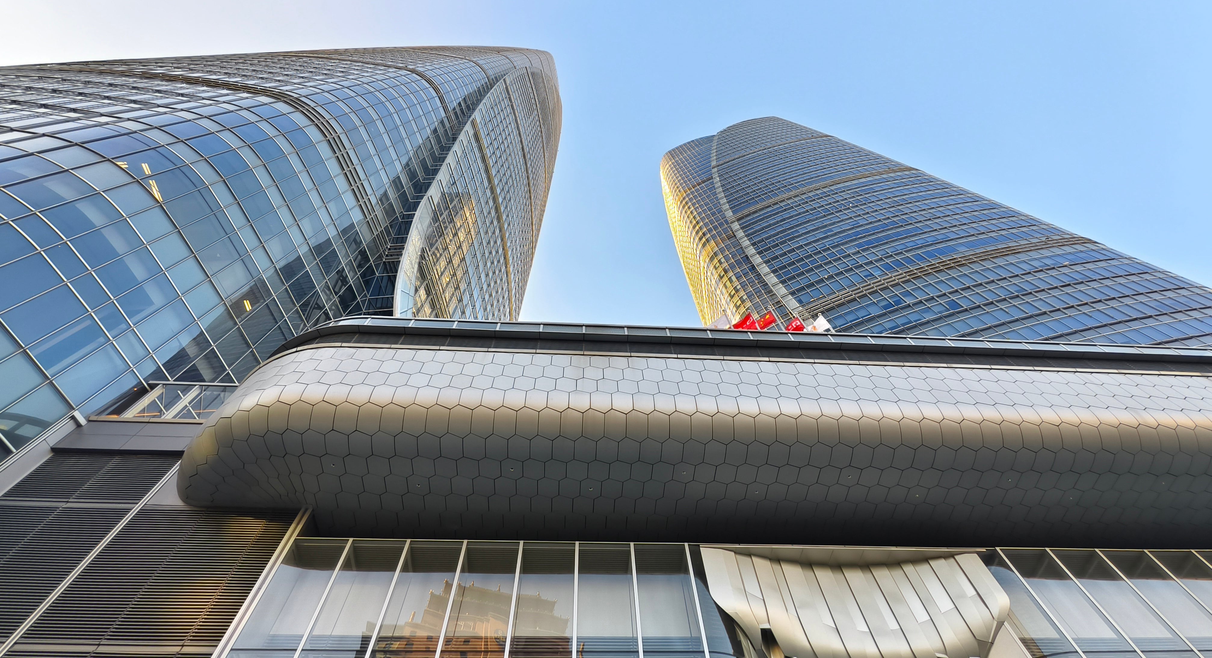 The Xujiahui Centre in Shanghai, constructed by Hong Kong’s Sun Hung Kai Properties was completed on September 1. Photo: Getty Images