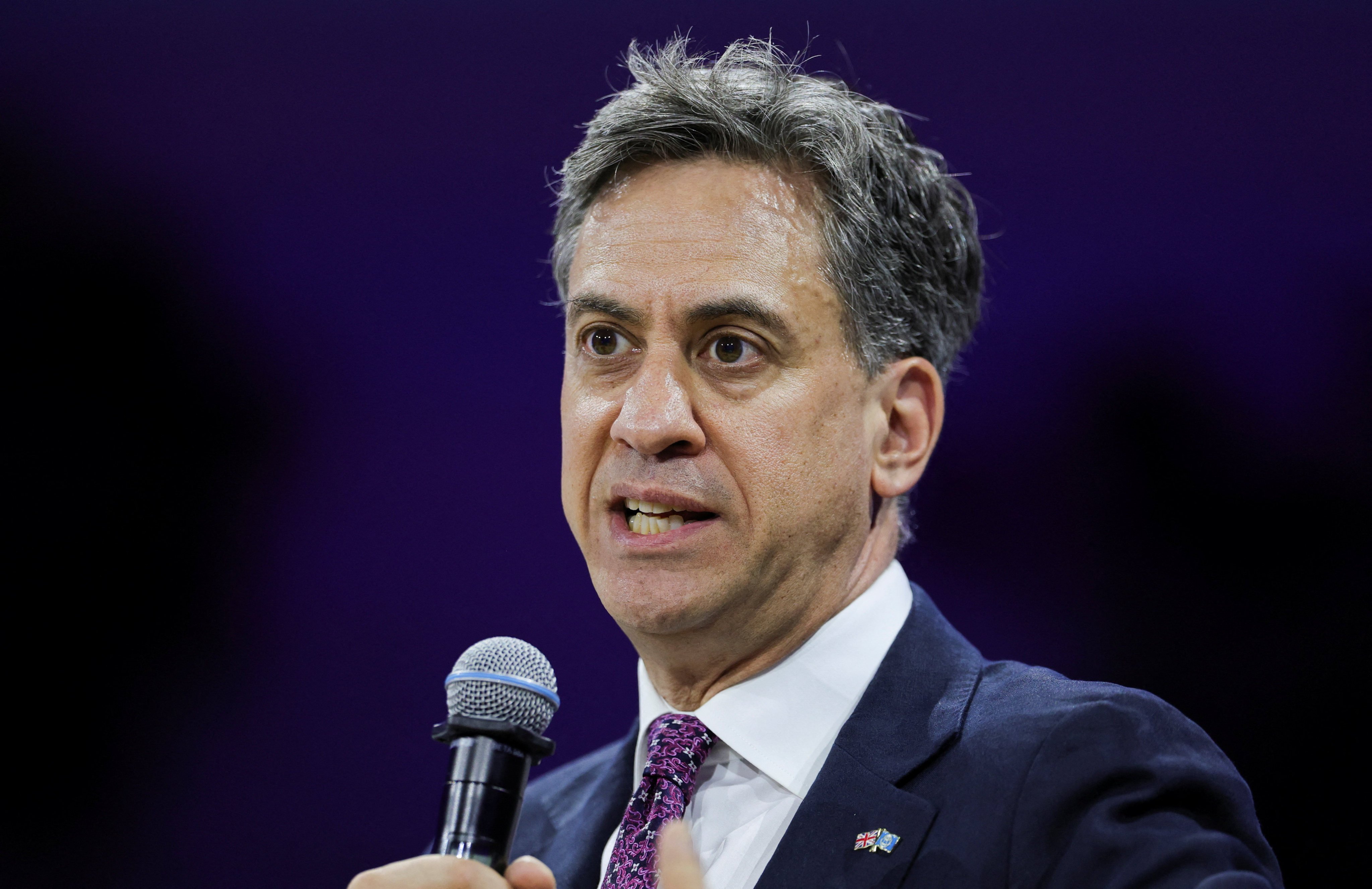 British Foreign Secretary Ed Miliband says he is “deeply concerned and disturbed” about the continued imprisonment of ex-media boss Jimmy Lai. Photo: Reuters