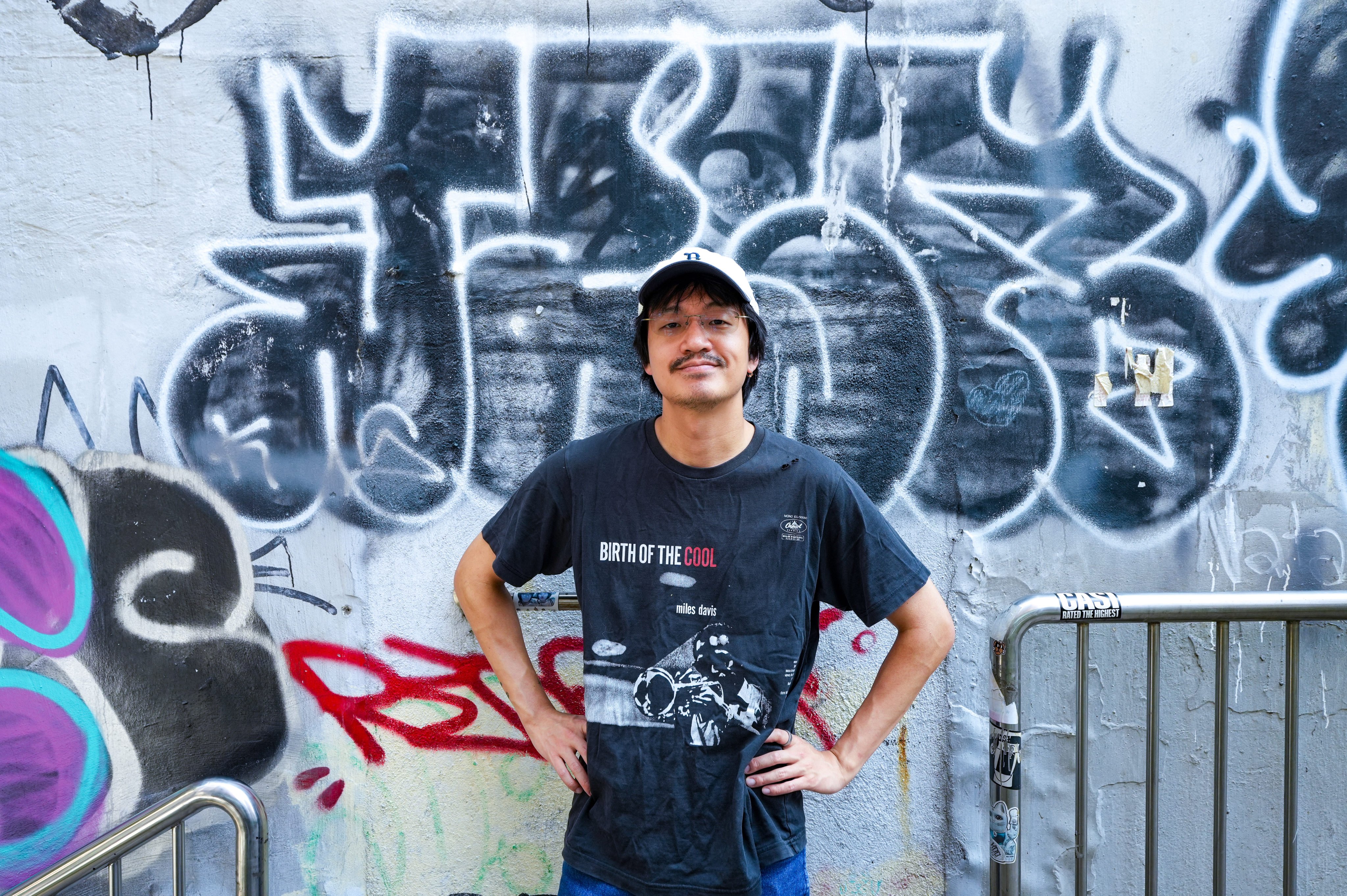 Jordan Leung in Wan Chai, Hong Kong, in October 2026. Photo: Sun Yeung
