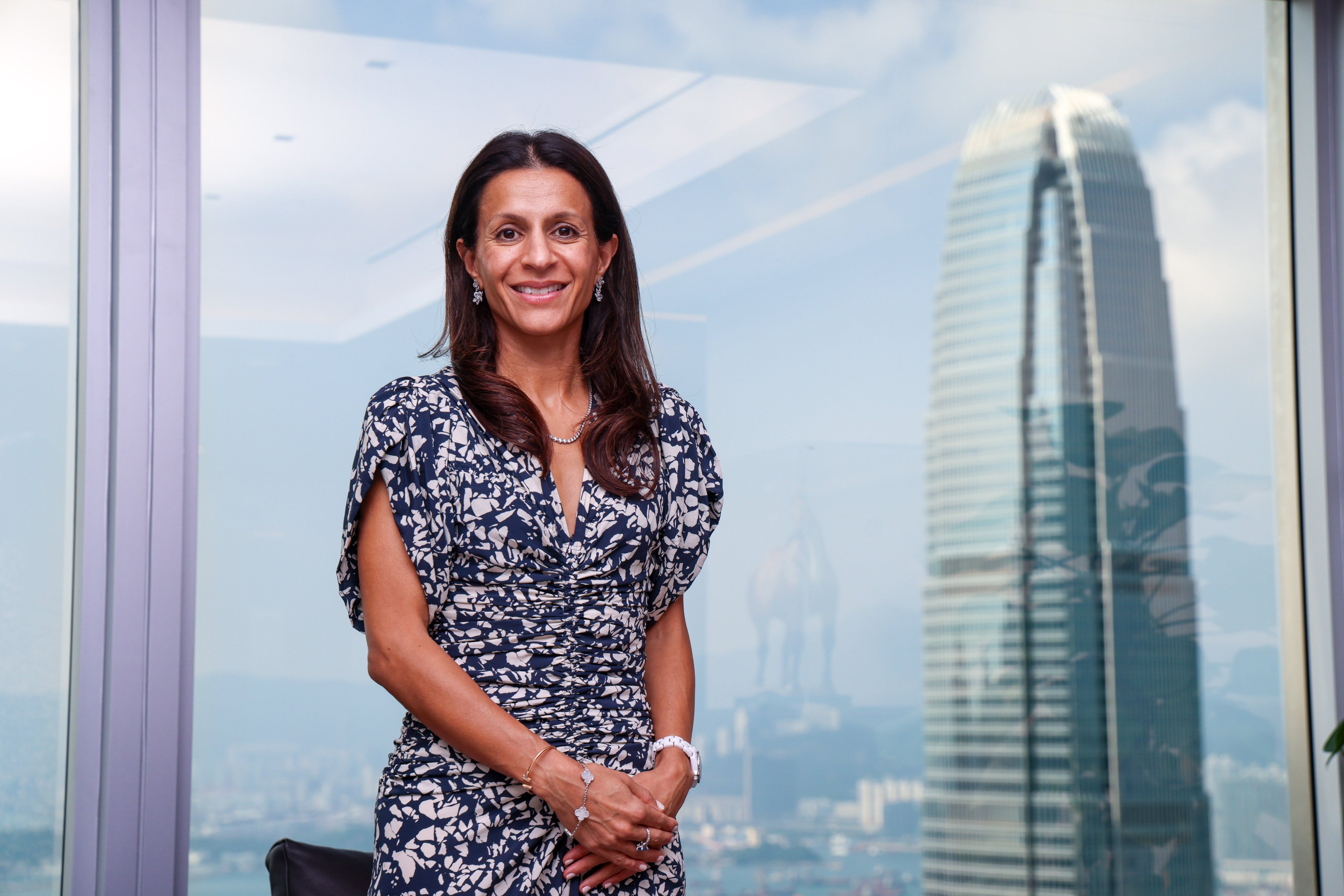 Nishi Somaiya, Goldman Sachs’ global co-head of wealth management, in Hong Kong this month. Photo: Silvia Siu