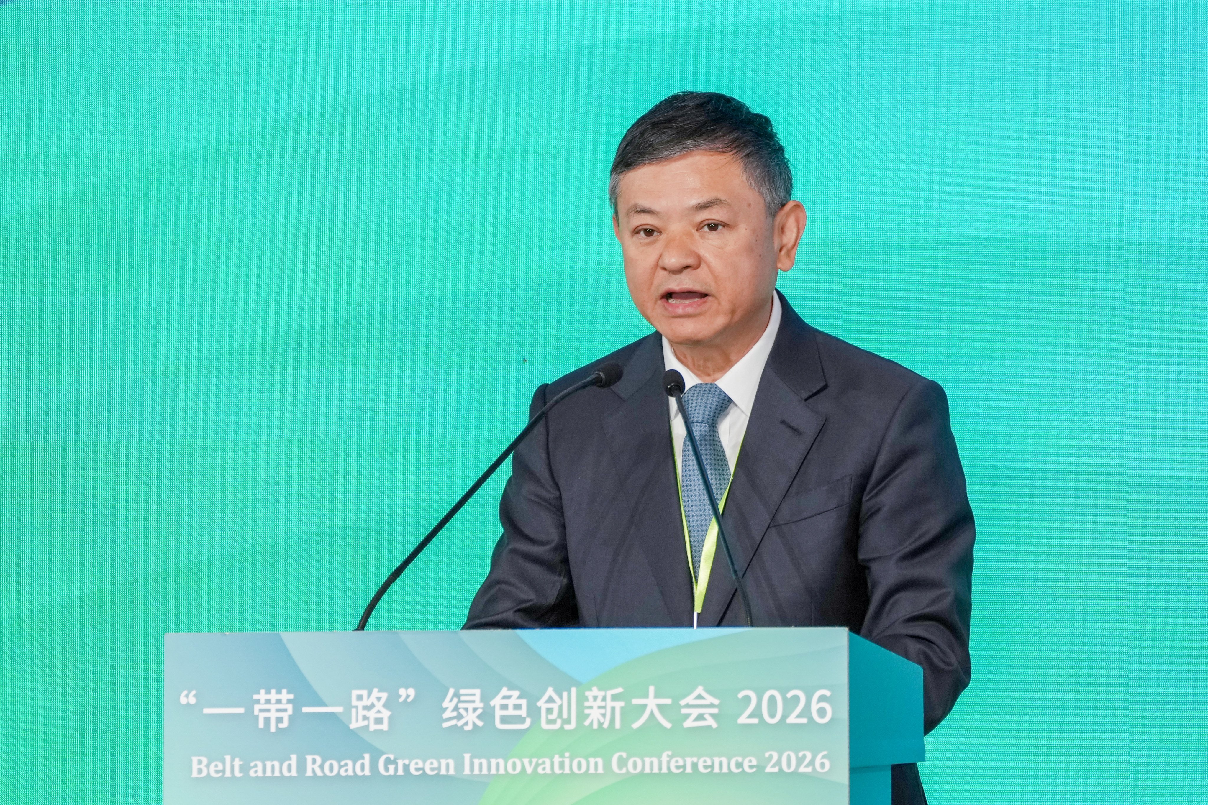 Huang Runqiu has said that Hong Kong has served as a major global financial and trading hub. Photo: Kit Lai