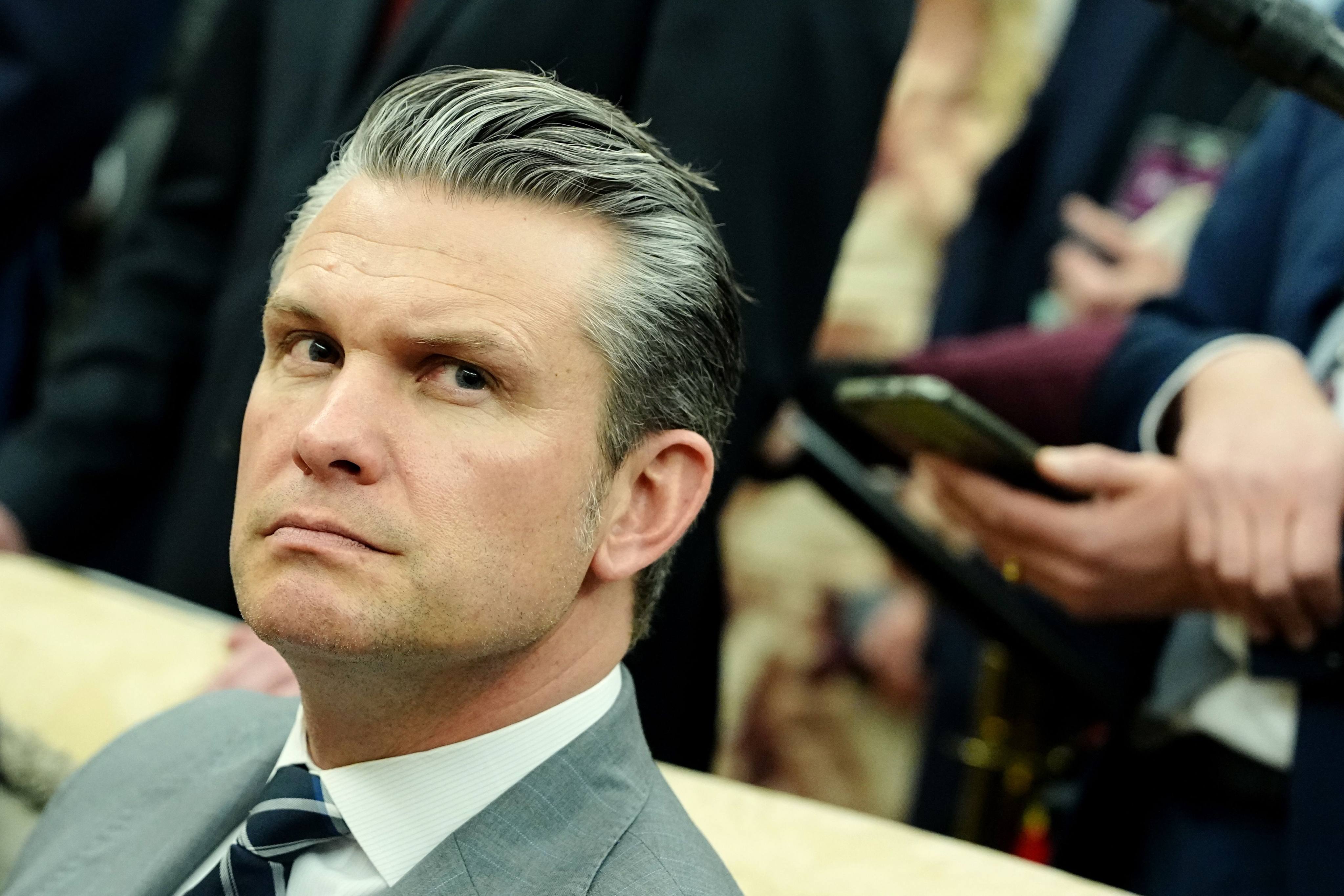 US Defence Secretary Pete Hegseth will “reaffirm America’s commitment to peace through strength”, according to the Pentagon. Photo: dpa