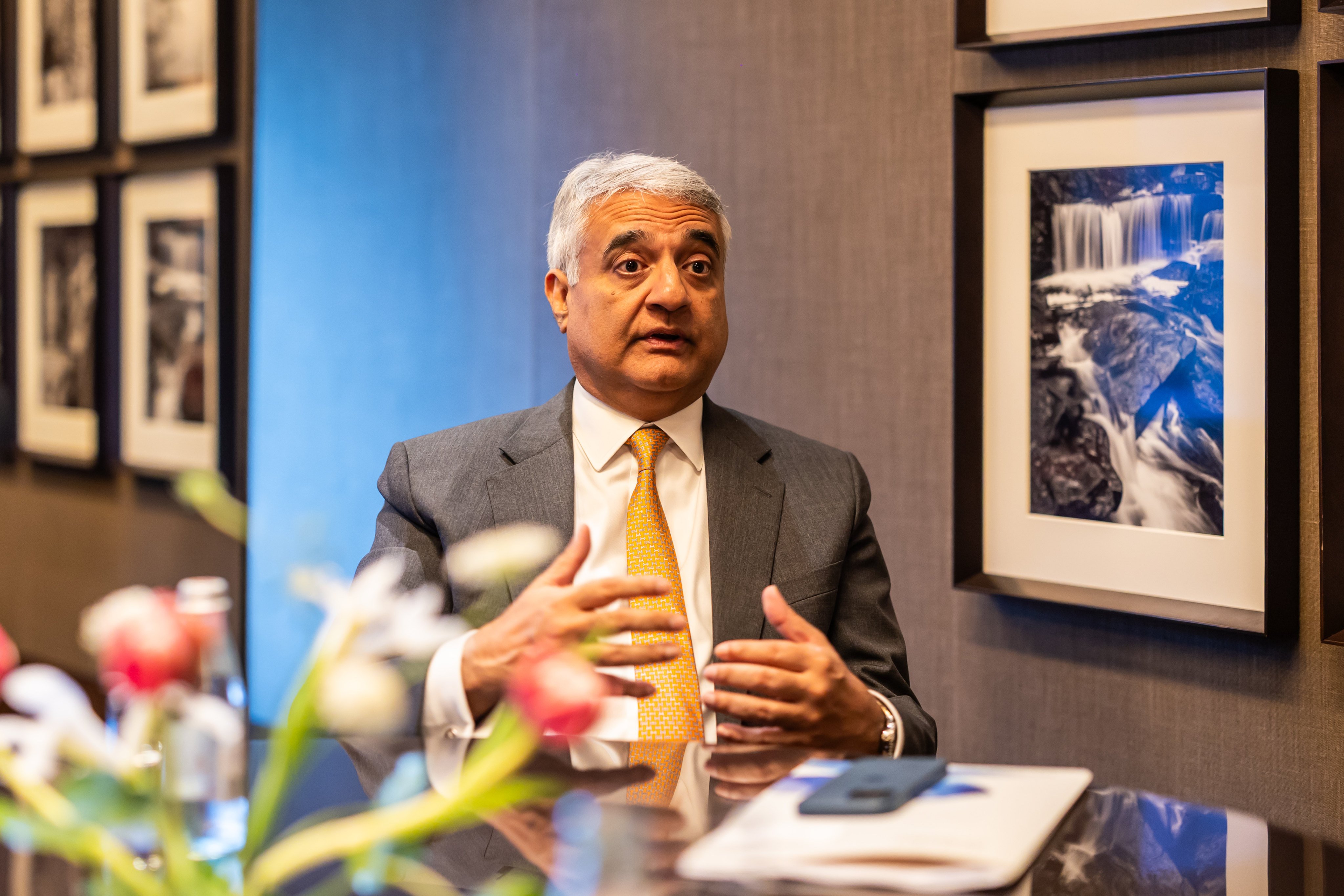 Ayaz Ebrahim, chief executive officer of J.P. Morgan Singapore, Southeast Asia and India. Photo: Handout