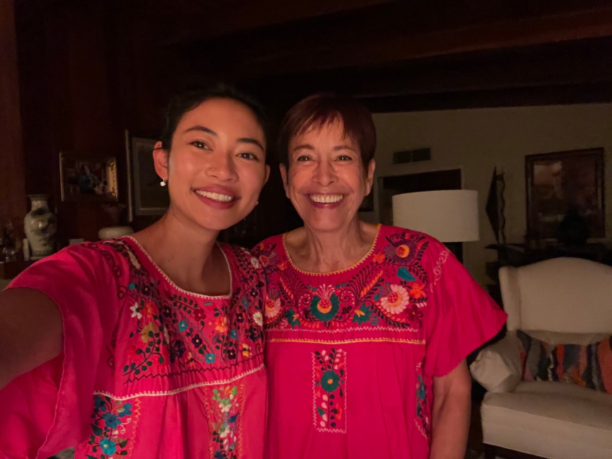 Linda Chew, a retired judge in El Paso, Texas, with her niece Linda, another namesake of Herlinda Wong Chew. Photo: Supplied Linda Chew, a retired judge in El Paso, Texas, with her niece Linda, another namesake of Herlinda Wong Chew. Photo: Supplied