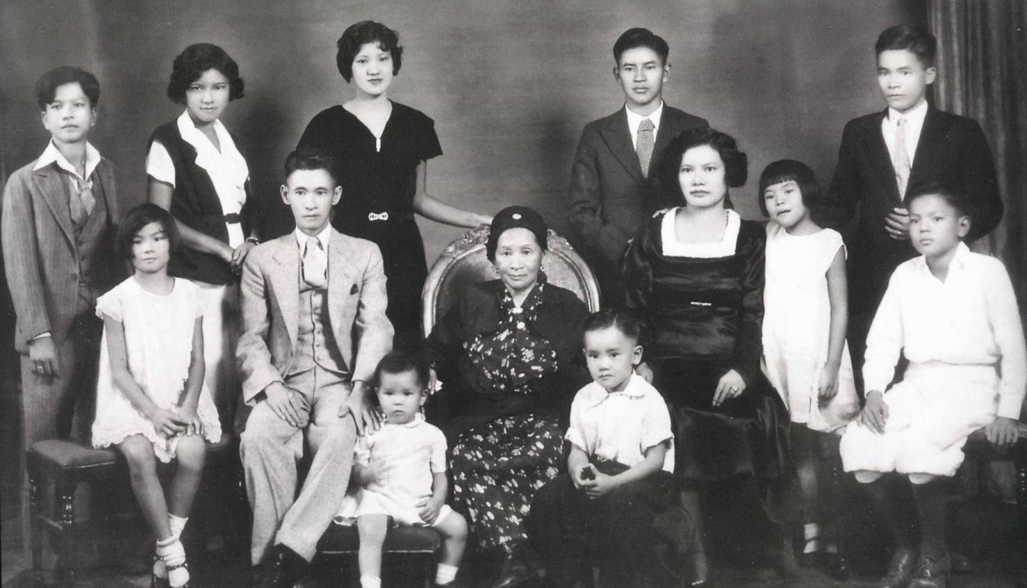 The Yee Chew family in China. Photo: The Chew Family The Yee Chew family in China. Photo: The Chew Family