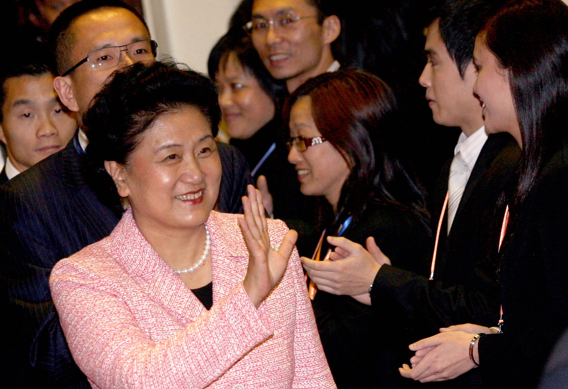 Liu Yandong visits Hong Kong in 2009. Photo: SCMP/ David Wong